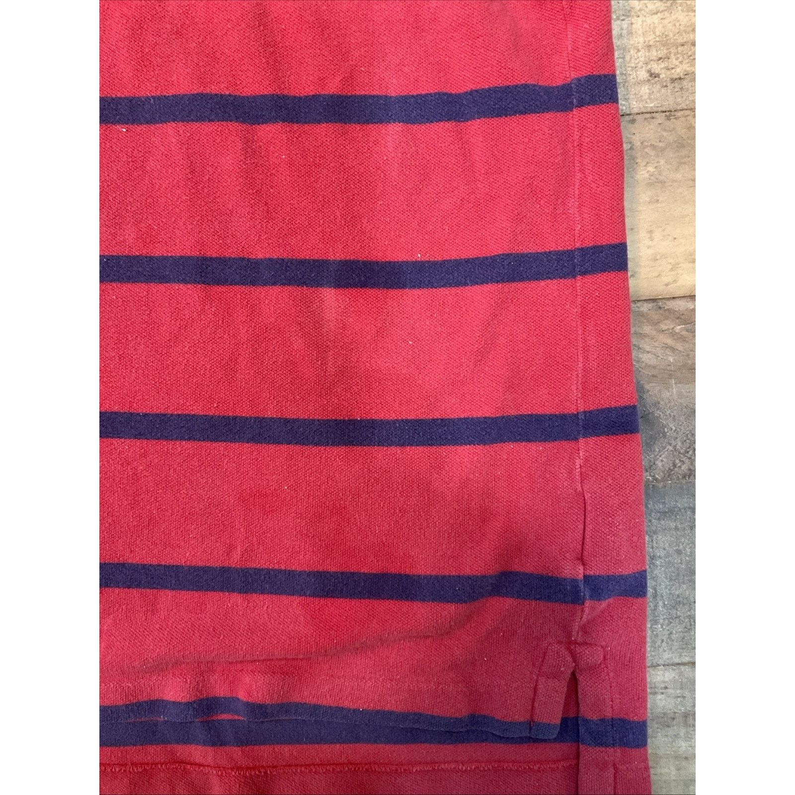 Ralph Lauren Polo Ralph Lauren Men’s XL Red Navy Stripe Classic Fit Size US XL / EU 56 / 4 - 4 Thumbnail