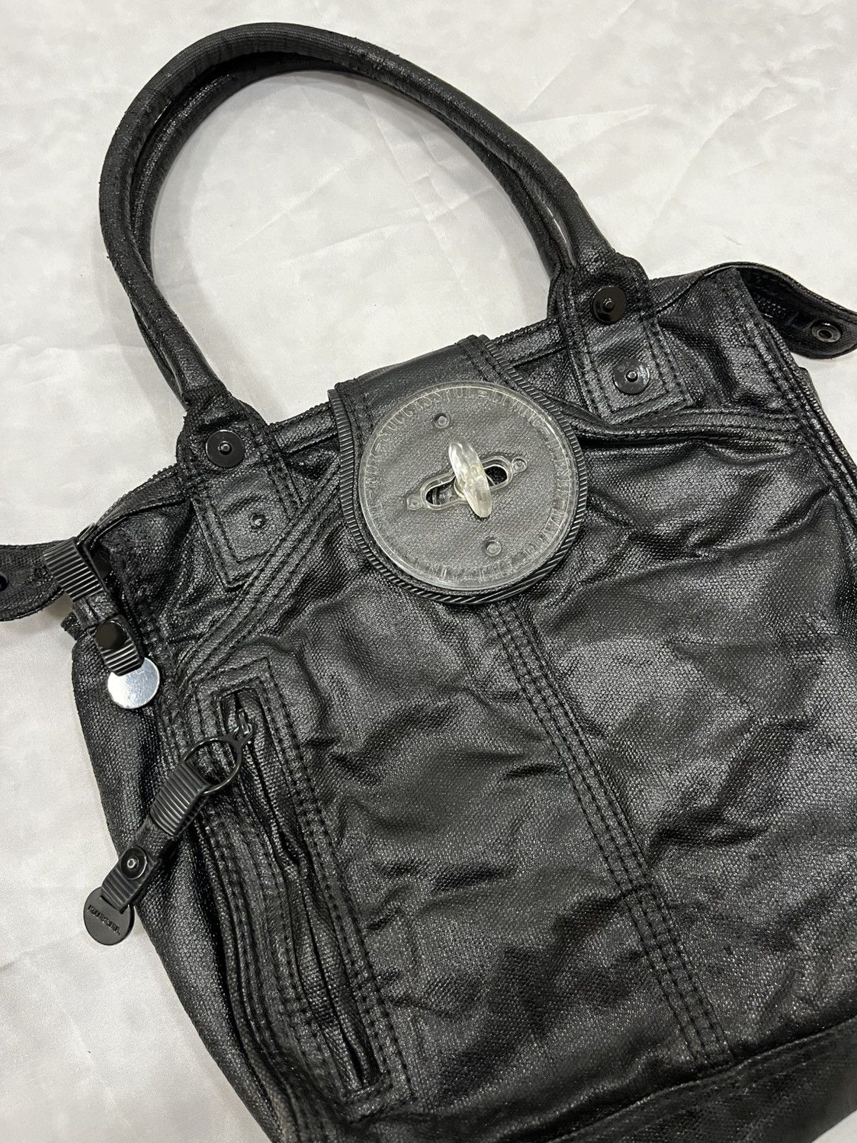 Diesel Diesel Vintage Avantgarde Waxed Bag Size ONE SIZE - 2 Thumbnail