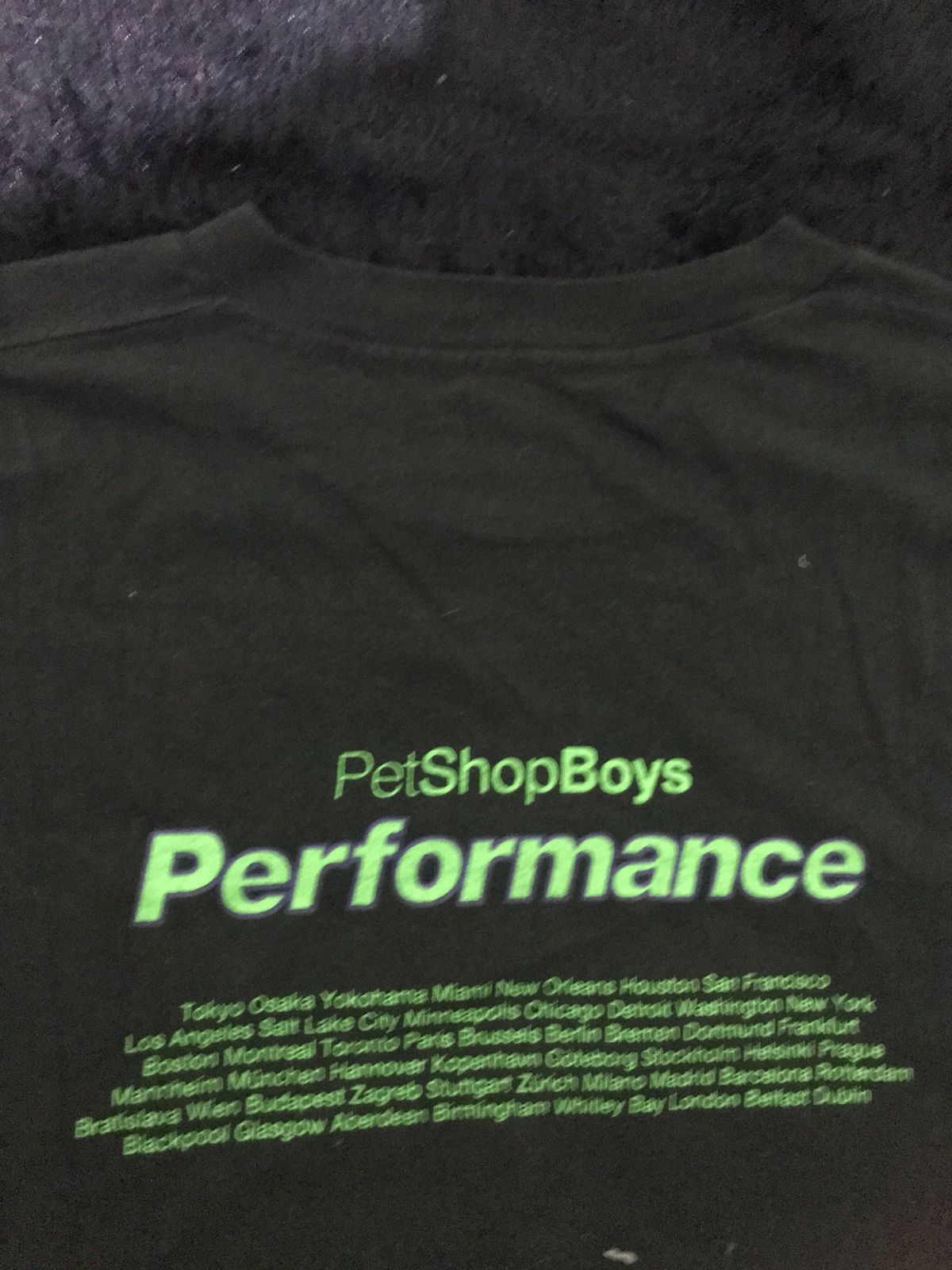 Vintage Vintage Pet Shop Boys Performance Tour 1991 Shirt PSB Size US XL / EU 56 / 4 - 4 Thumbnail