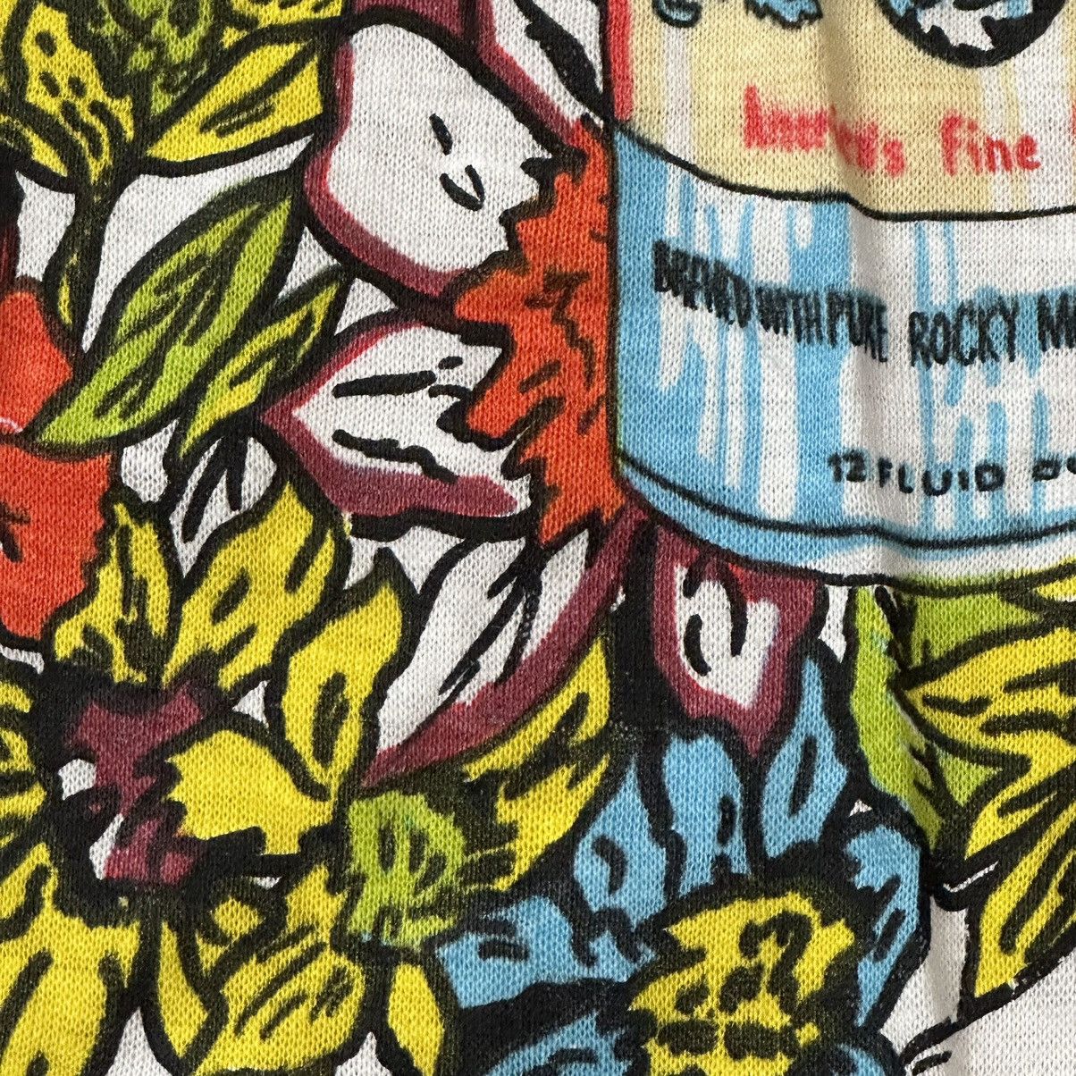 Vintage Vintage single stitch 1970s ringer tshirt alcohol promo Size US S / EU 44-46 / 1 - 4 Thumbnail