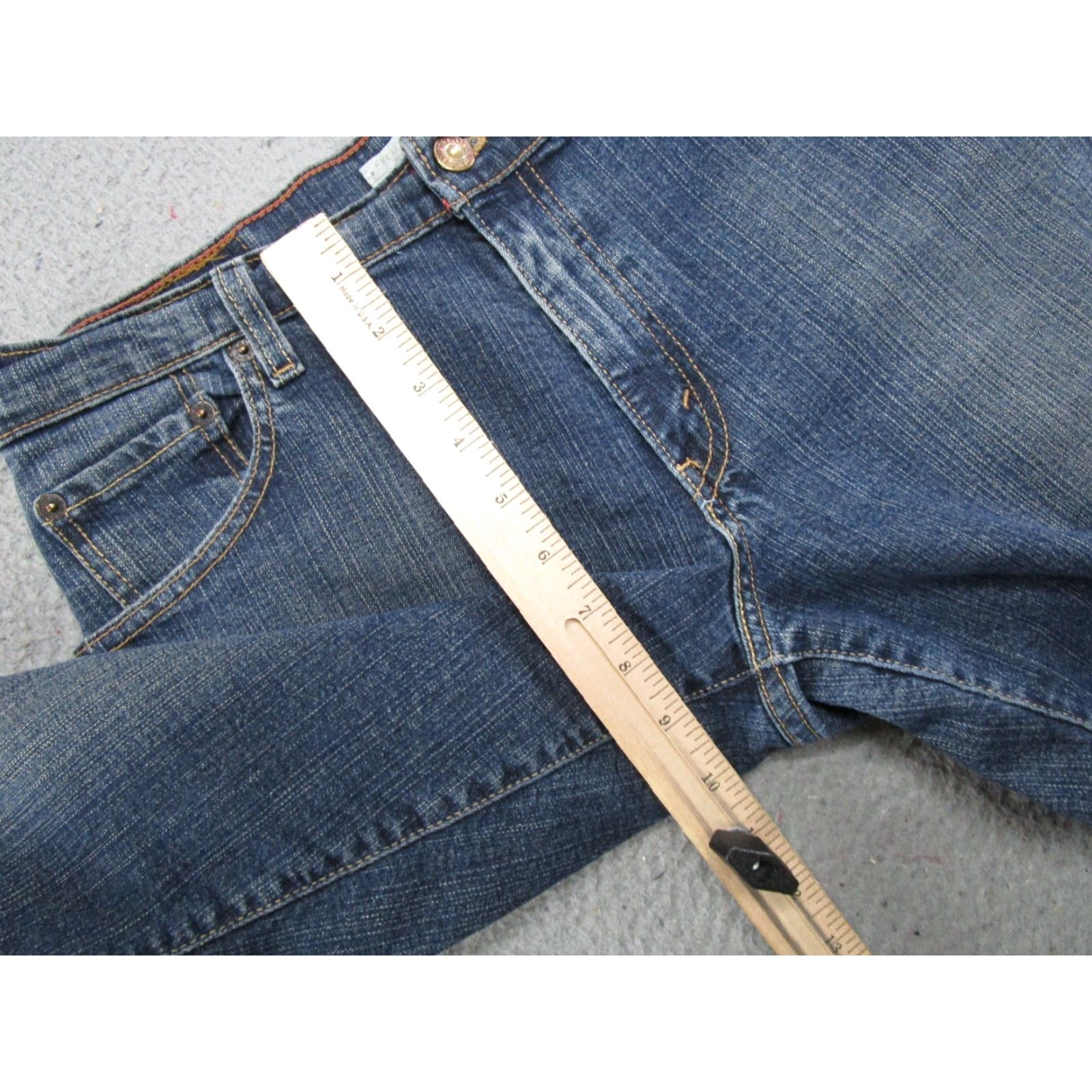 Levi's VTG Levi's 550 Relaxed Boot Cut Jeans Women's Size 8 Blue Denim Stretch Mid Rise 5-Pocket Retro N/A Size 30" / US 8 / IT 44 - 7 Thumbnail