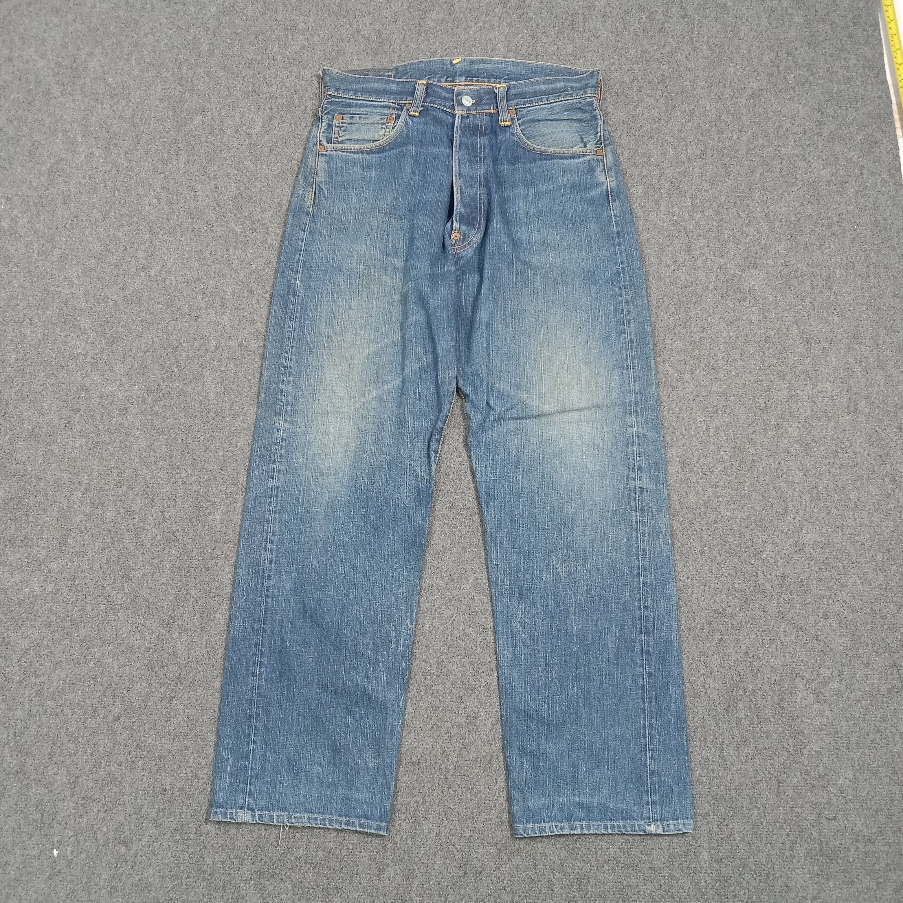 Evisu Evisu Japanese Brand Daicock Custom Art Denim Jeans C272N20 Size US 31 - 6 Thumbnail