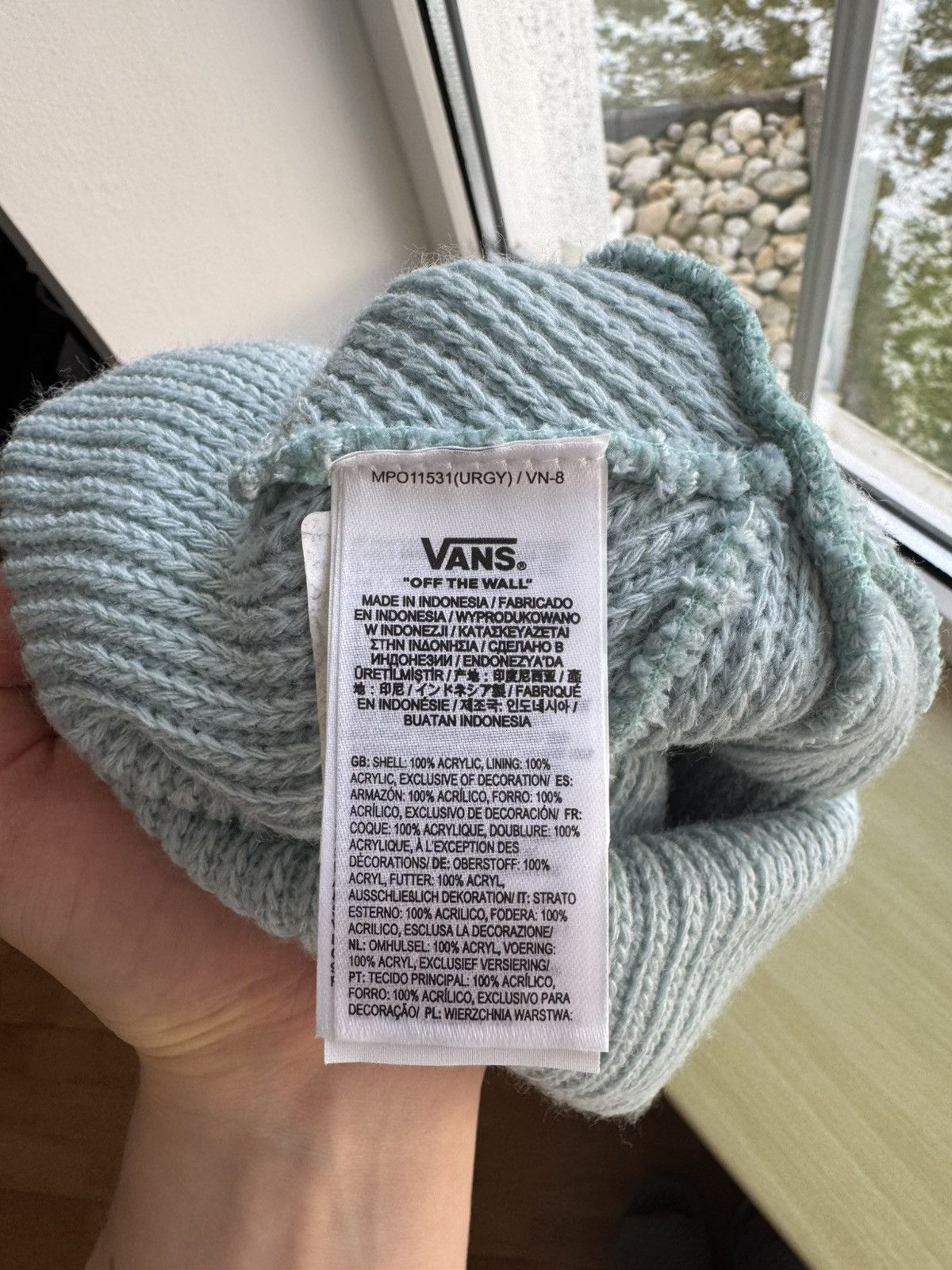 Vans VINTAGE VANS OF THE WALL WARM BEANIE HAT CAP Size ONE SIZE - 4 Thumbnail