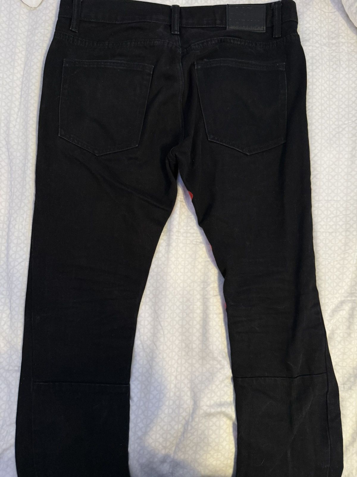 LOSTSHDWS LOSTSHDWS DRK Denim Pant (Red) Size US 32 / EU 48 - 10 Thumbnail