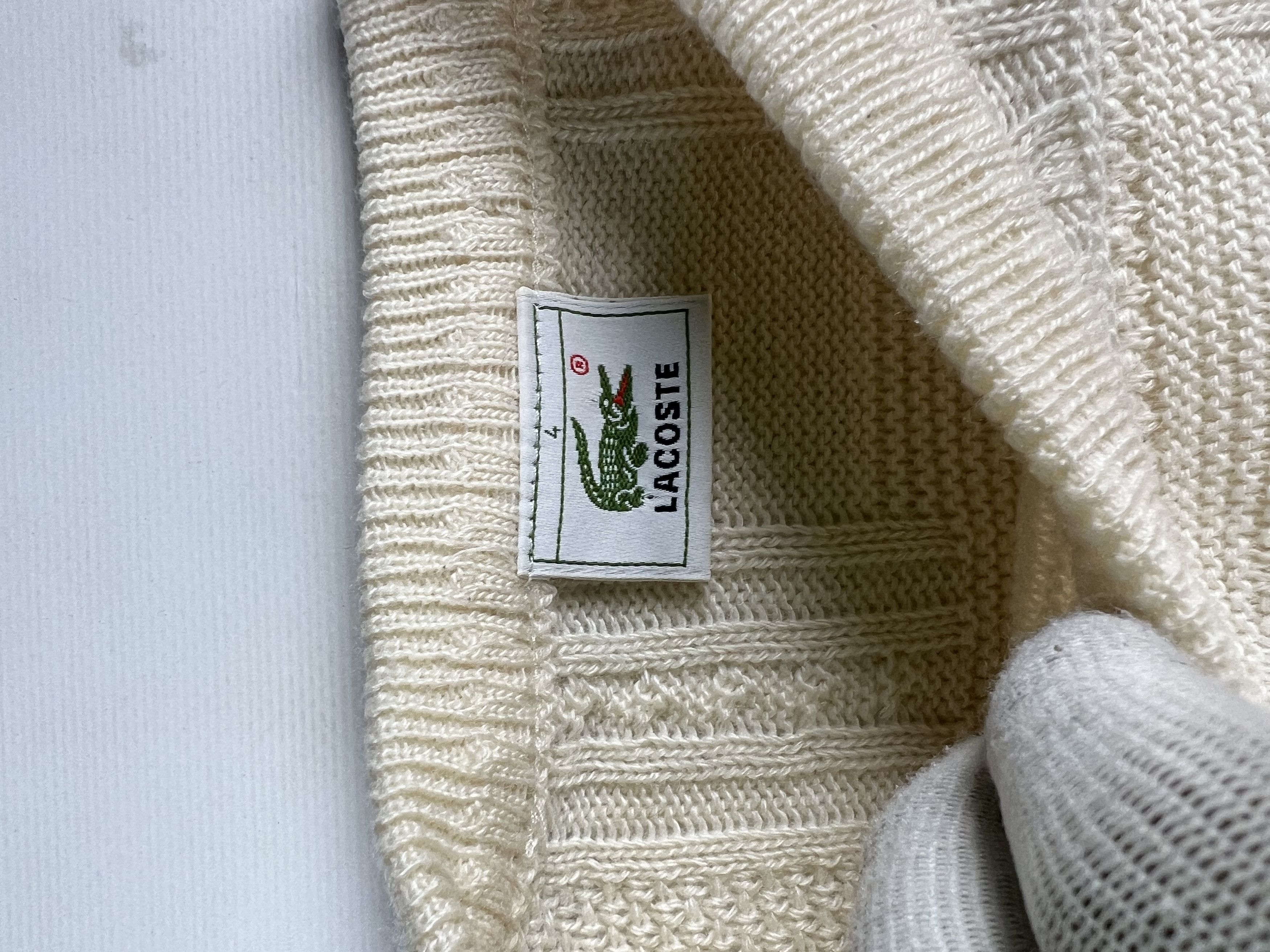 Lacoste × Vintage Vintage Lacoste Sweater s-m Size US S / EU 44-46 / 1 - 5 Thumbnail