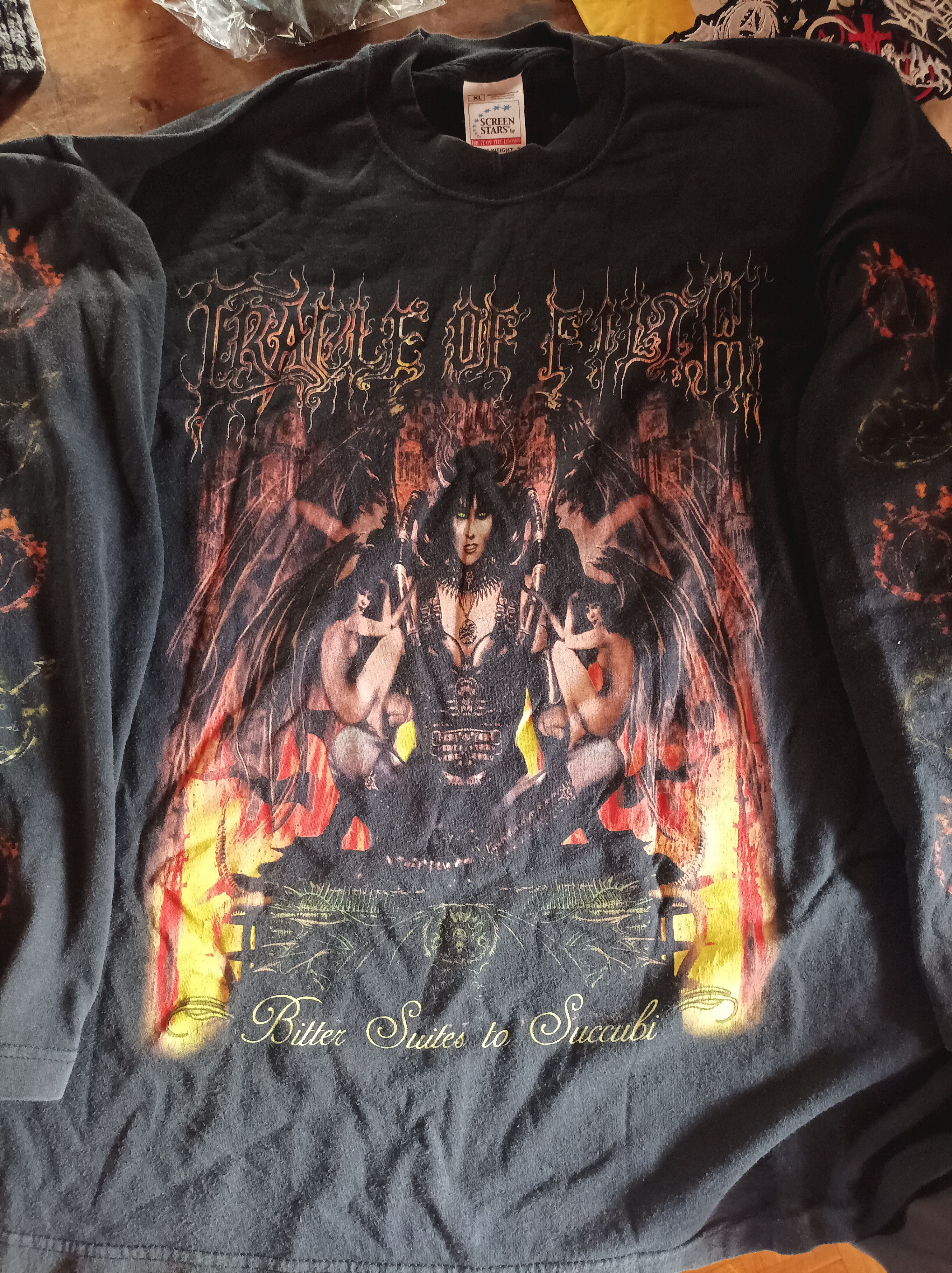 Vintage Cradle of Filth bitter suites succubi Size US XL / EU 56 / 4 - 1 Thumbnail
