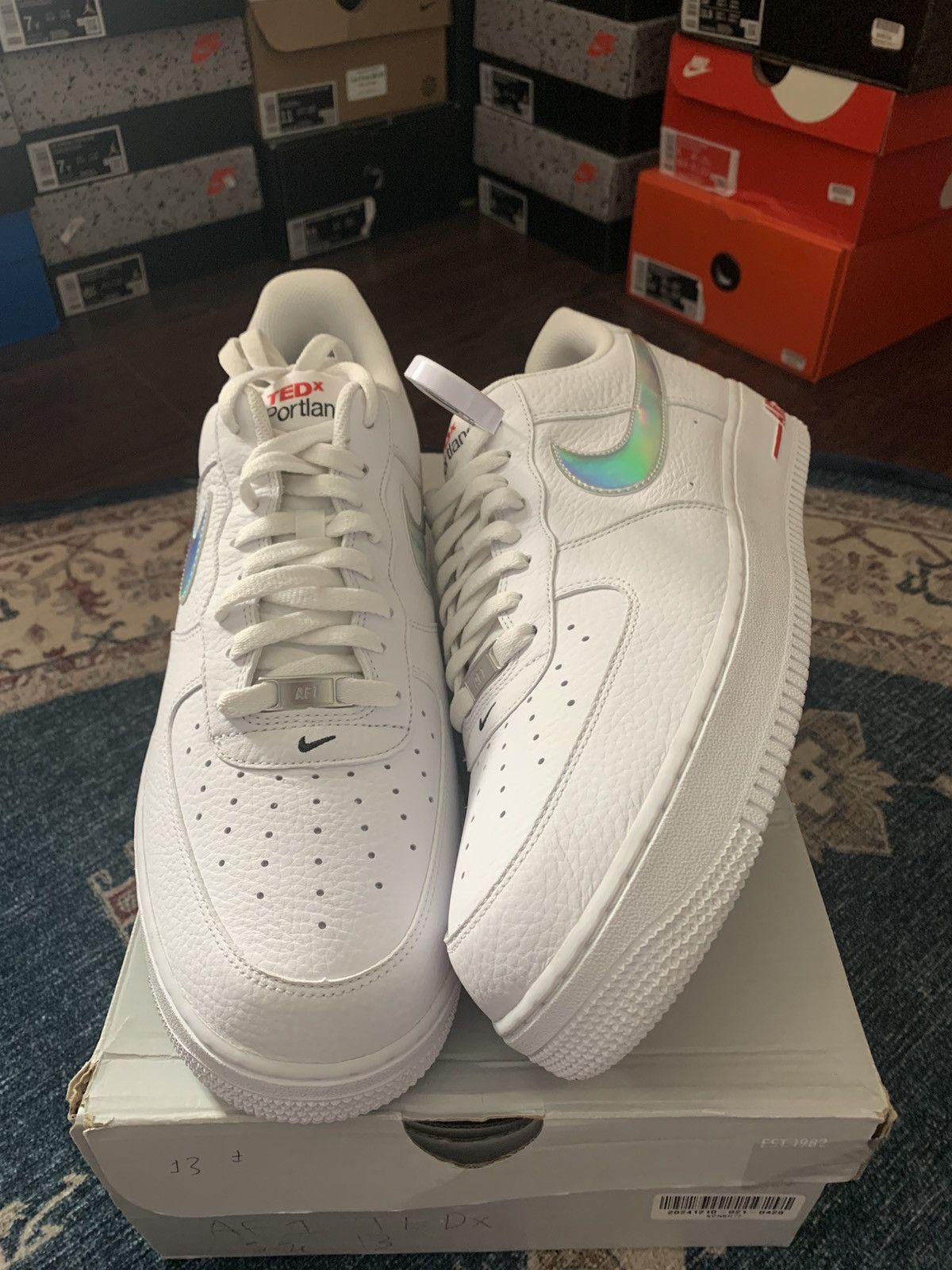 Nike Nike Air Force 1 Low TedX Promo Sample Size US 13 / EU 46 - 1 Thumbnail