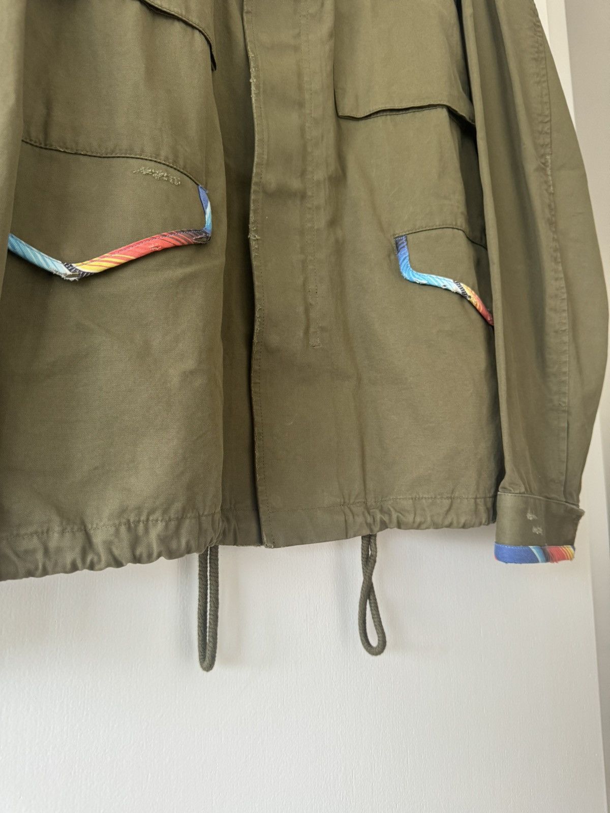 Amiri Amiri Baja M65 Military Jacket Olive Size US L / EU 52-54 / 3 - 8 Thumbnail