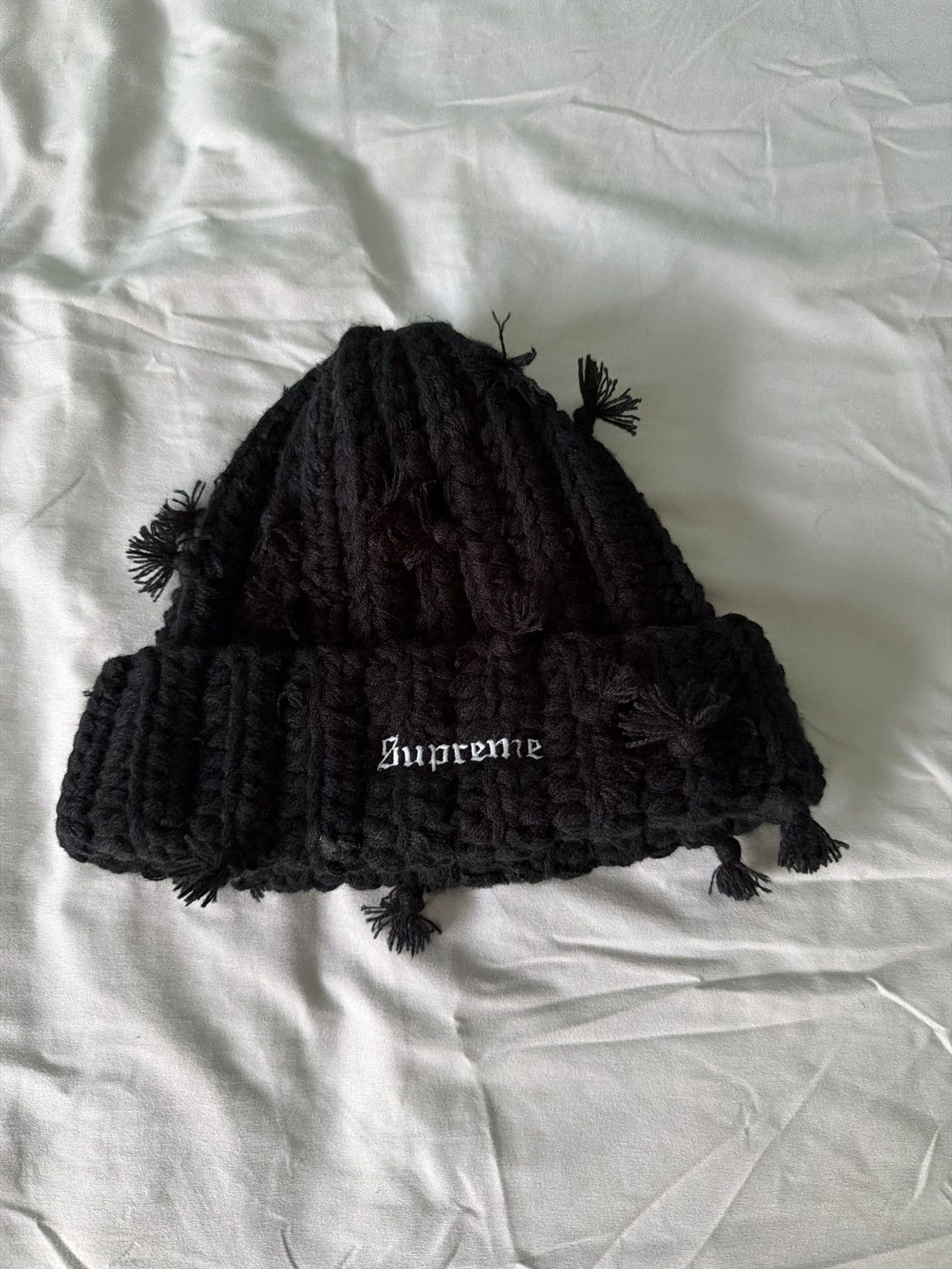 Spitfire × Supreme Supreme Spitfire Beanie Black | Grailed
