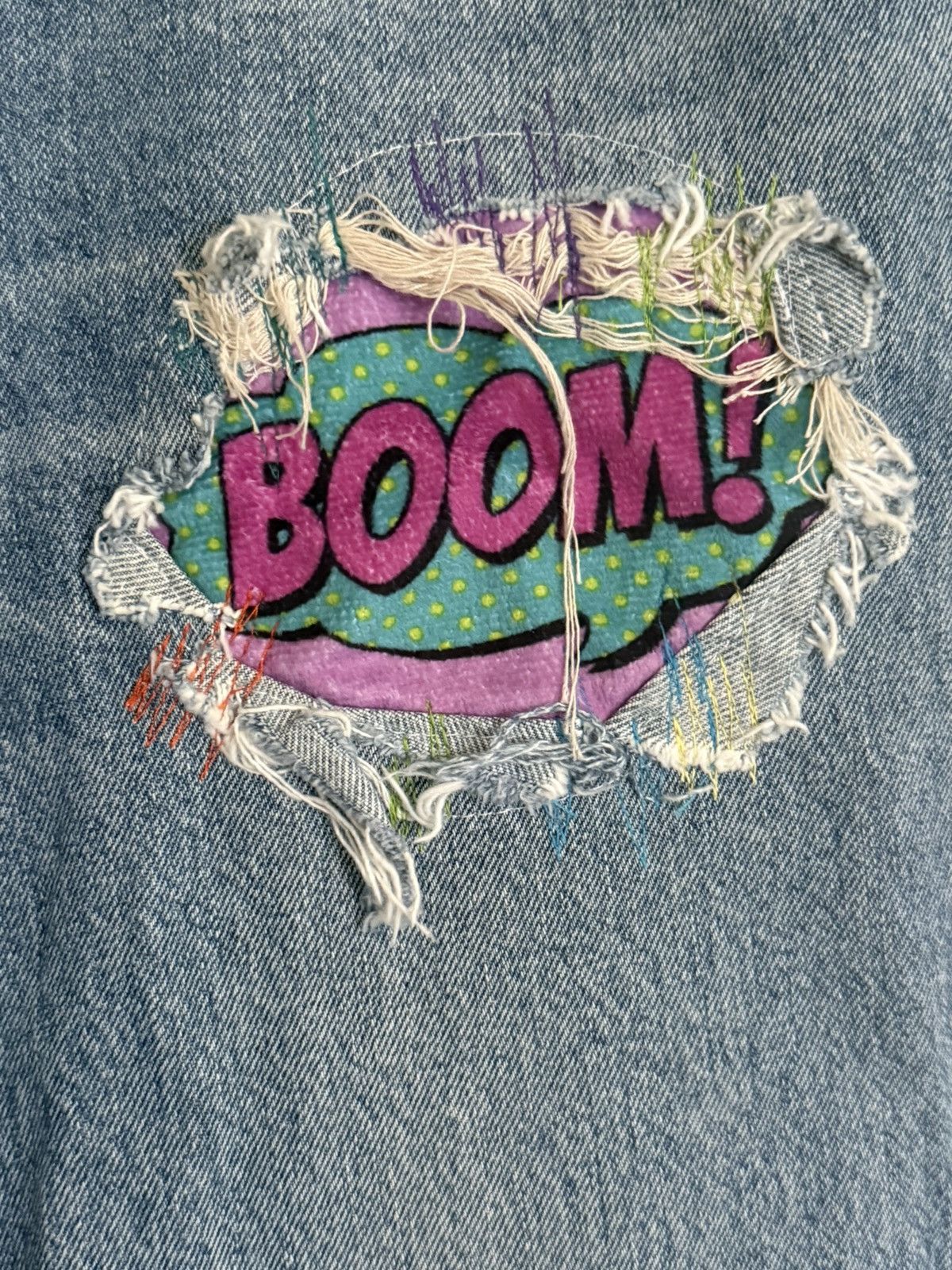 Other Comicon Denims Lucien Sagar Patch Jeans Size US 32 / EU 48 - 5 Thumbnail