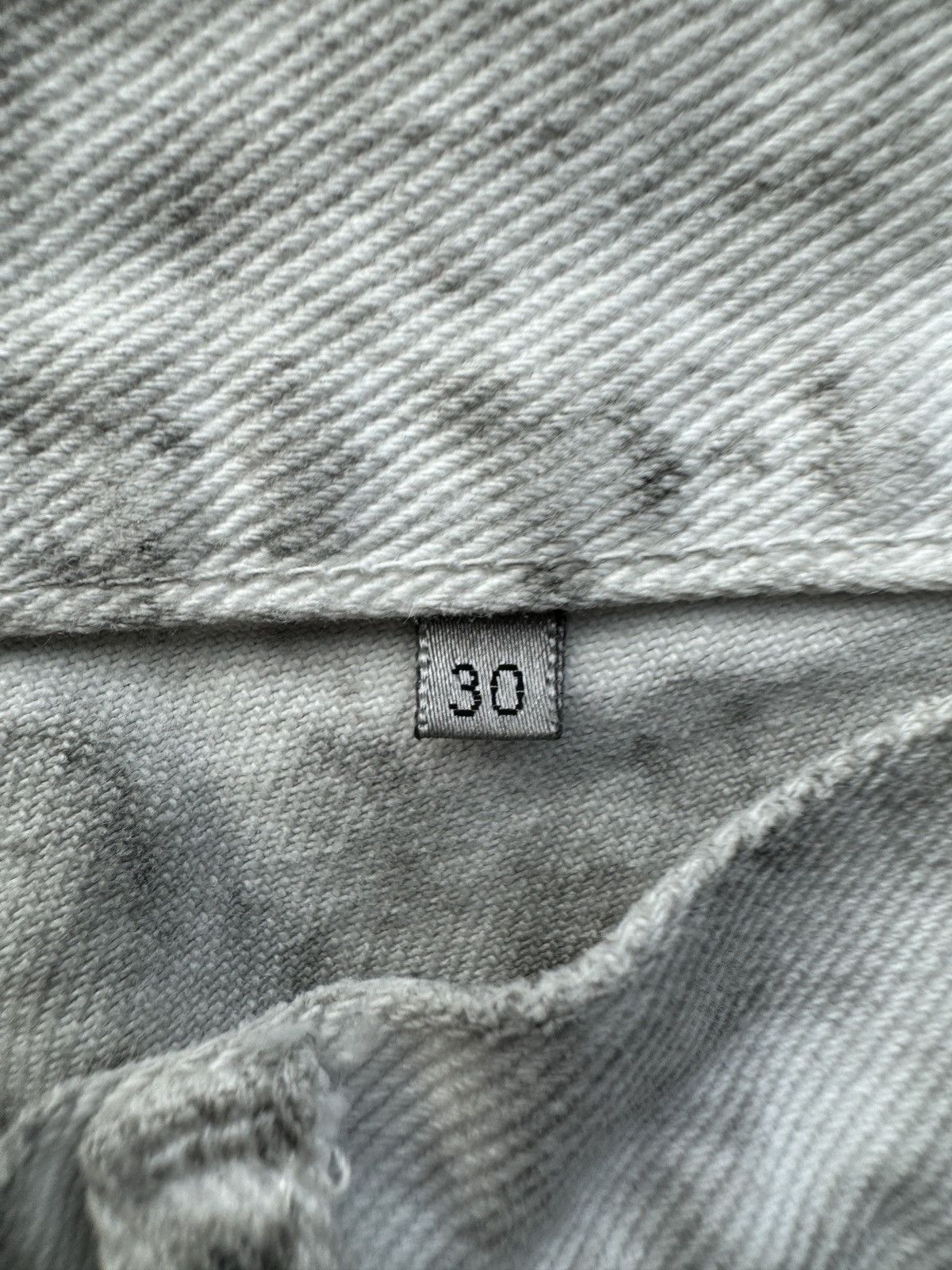 Dior × Hedi Slimane Hedi’s SS06 Dior Dirty Snow Denim Size US 30 / EU 46 - 12 Thumbnail