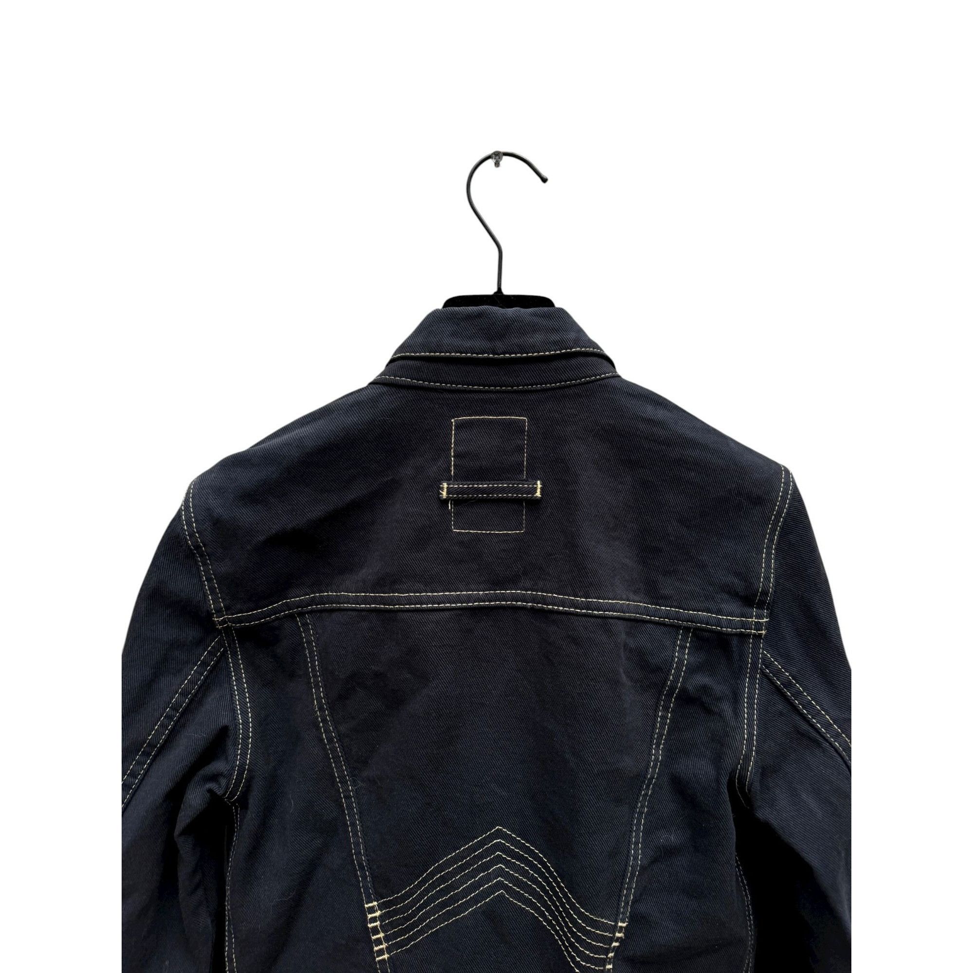 Jean Paul Gaultier Vintage Black Cotton Jacket Size S / US 4 / IT 40 - 6 Thumbnail