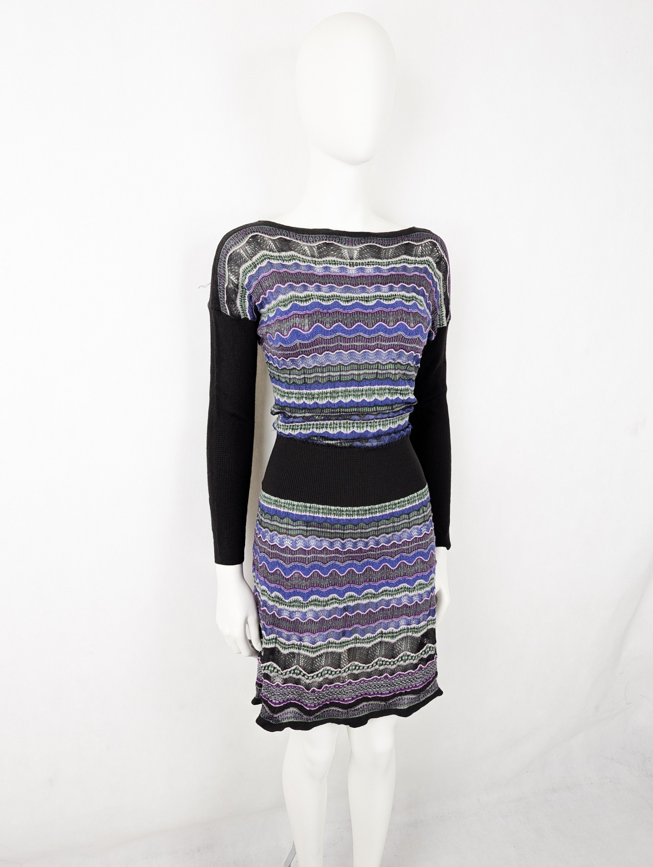 Missoni Missoni merino wool dress Size L / US 10 / IT 46 - 2 Thumbnail