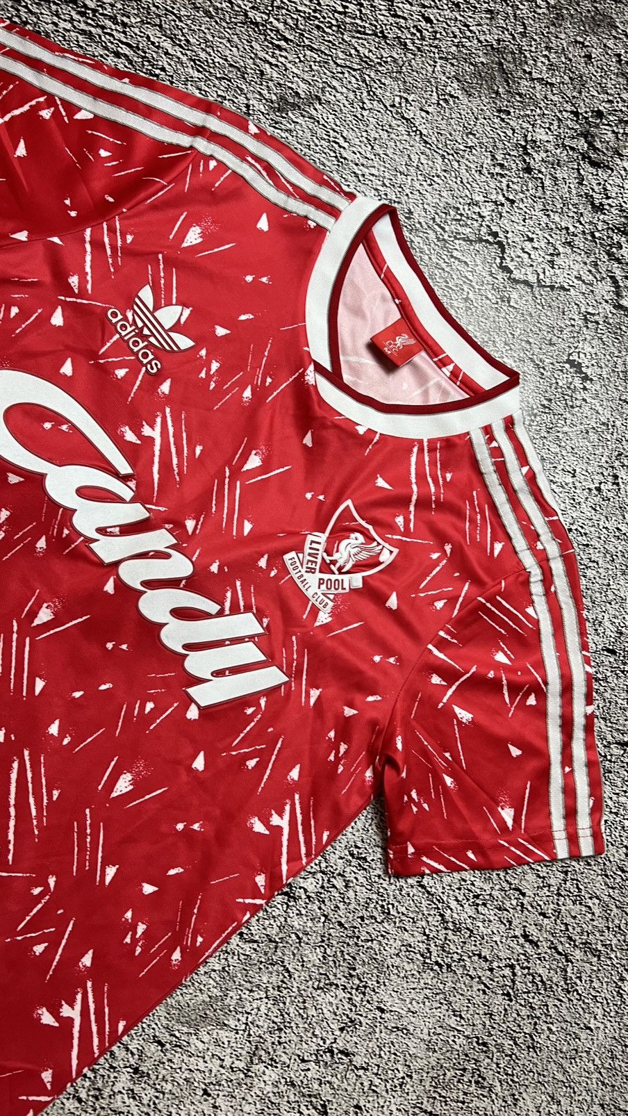 Other 1989-1991 Liverpool London candy replica jersey Size US M / EU 48-50 / 2 - 2 Thumbnail