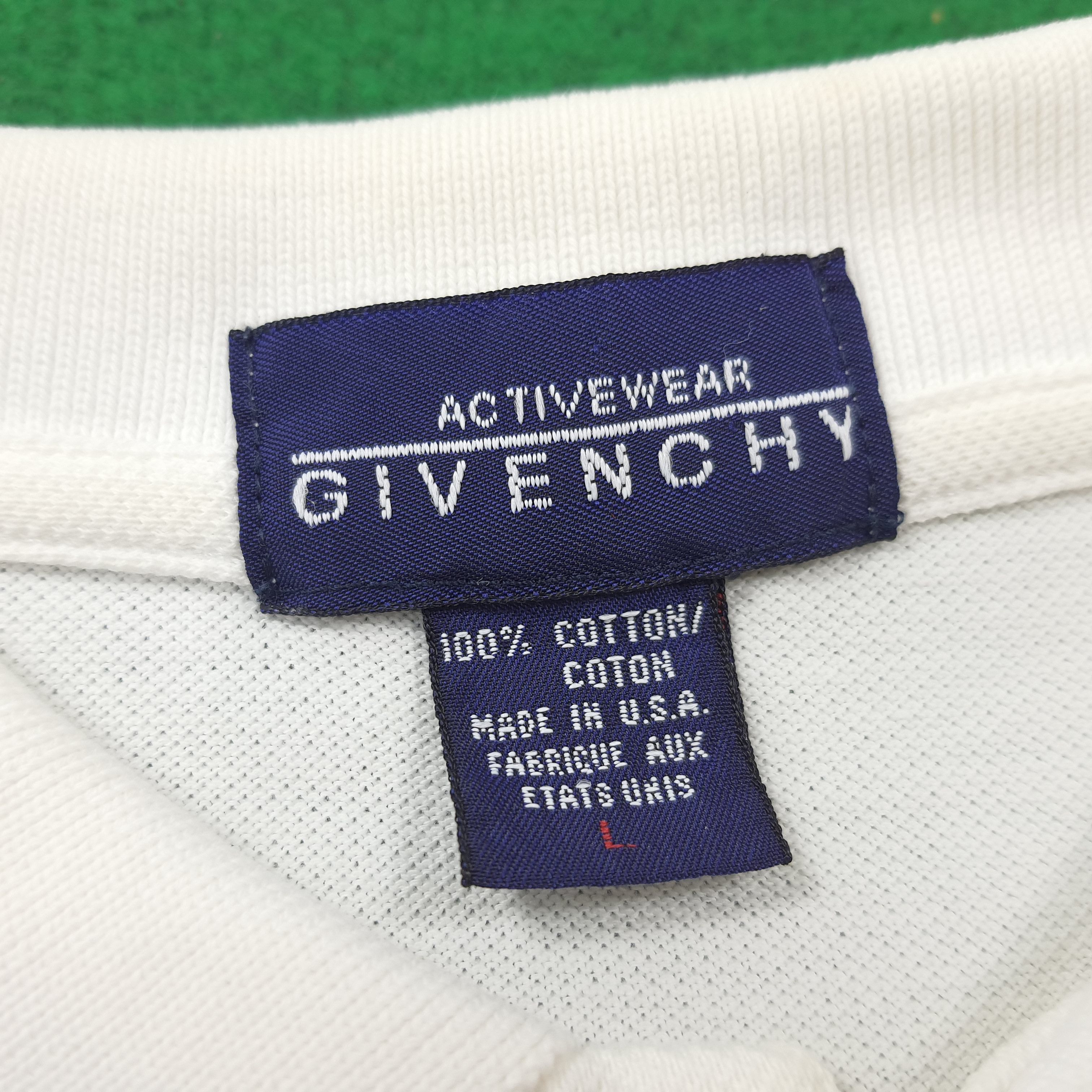Givenchy × Vintage Vintage Givenchy Luxury Brand Designer Polo Shirt C196N60 Size US L / EU 52-54 / 3 - 4 Thumbnail