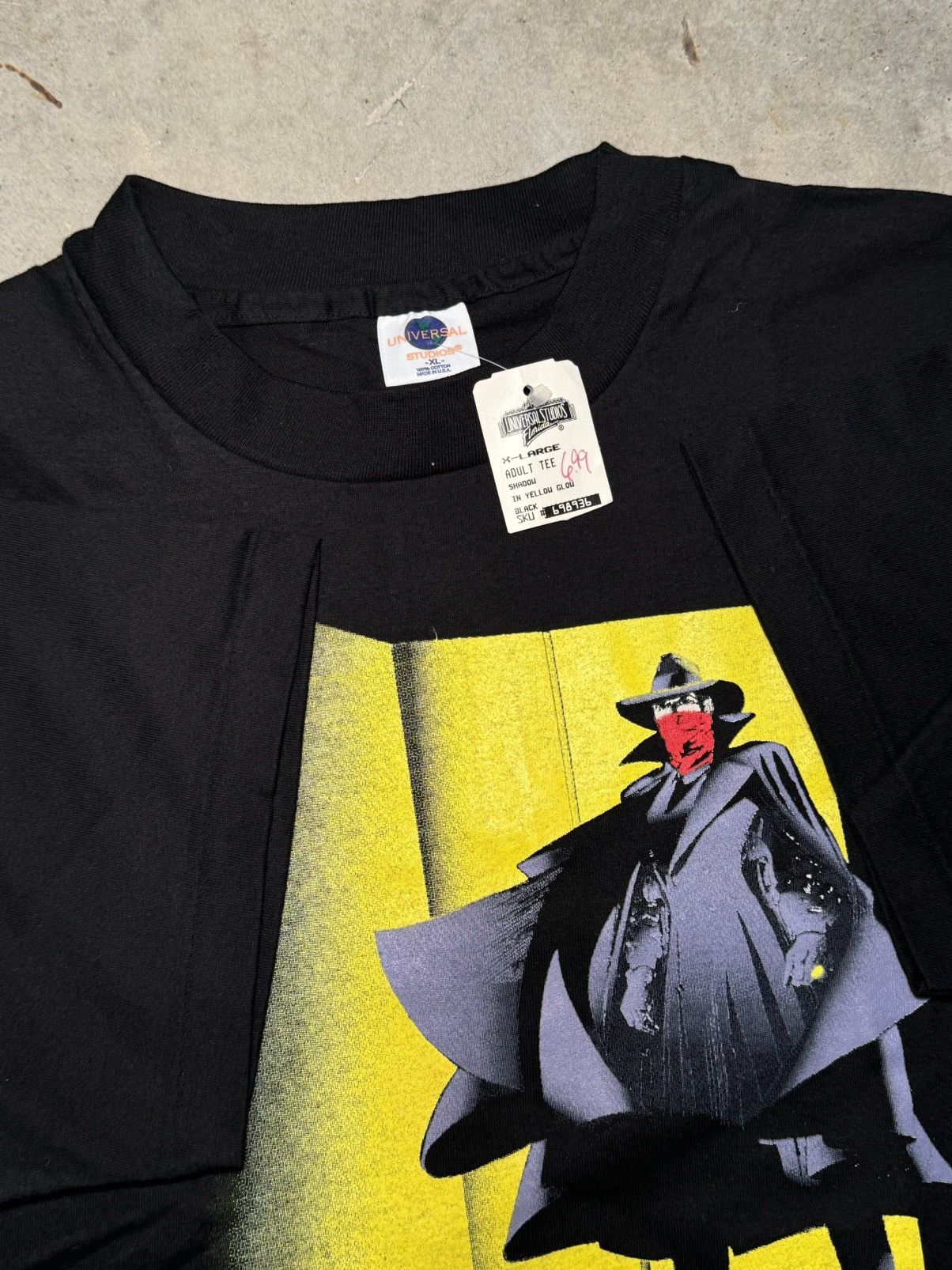 NWT 1994 The Shadow movie promo Superhero grail 90s vintage