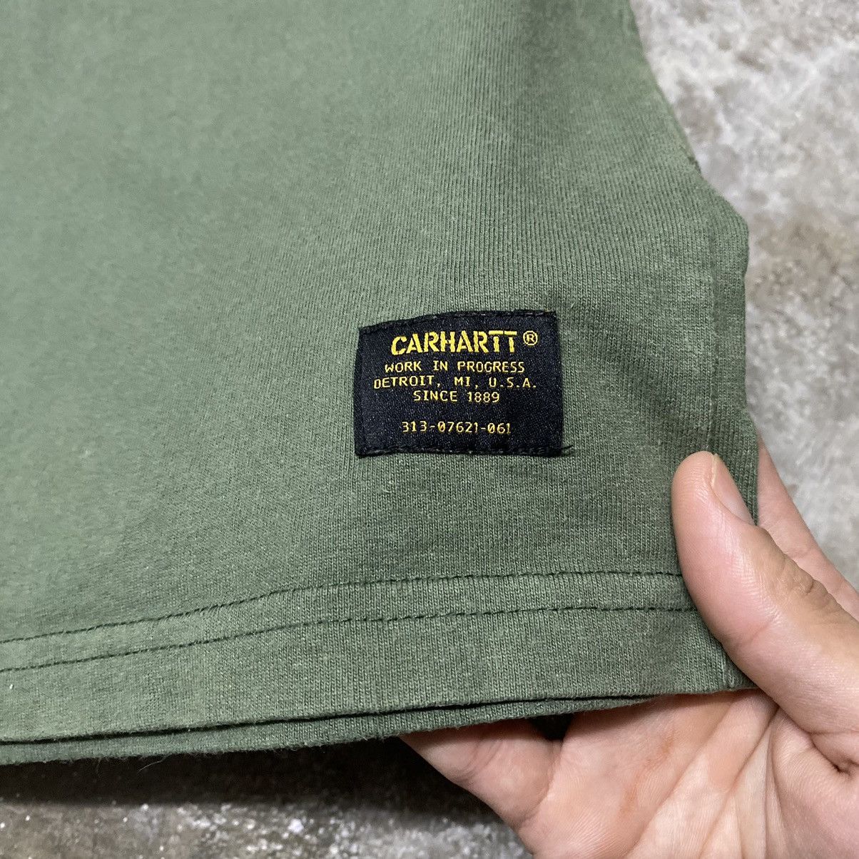 Carhartt Wip Carhartt WIP S/S Military T Shirt Size US M / EU 48-50 / 2 - 7 Thumbnail