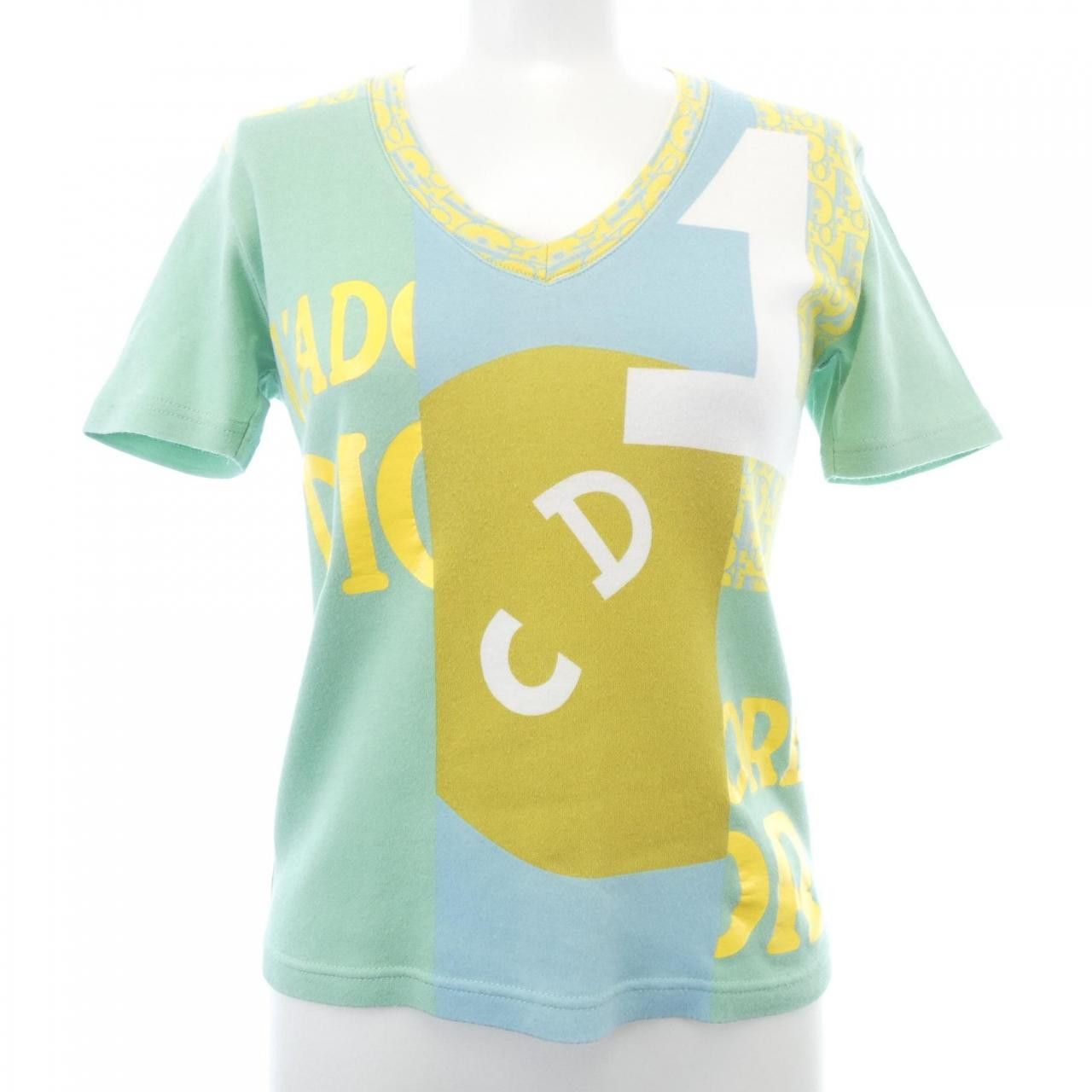 Dior Dior Christian Dior Cotton T Shirt Textile T-Shirts 5P18155959 DUTY FREE for USA Size ONE SIZE - 1 Thumbnail