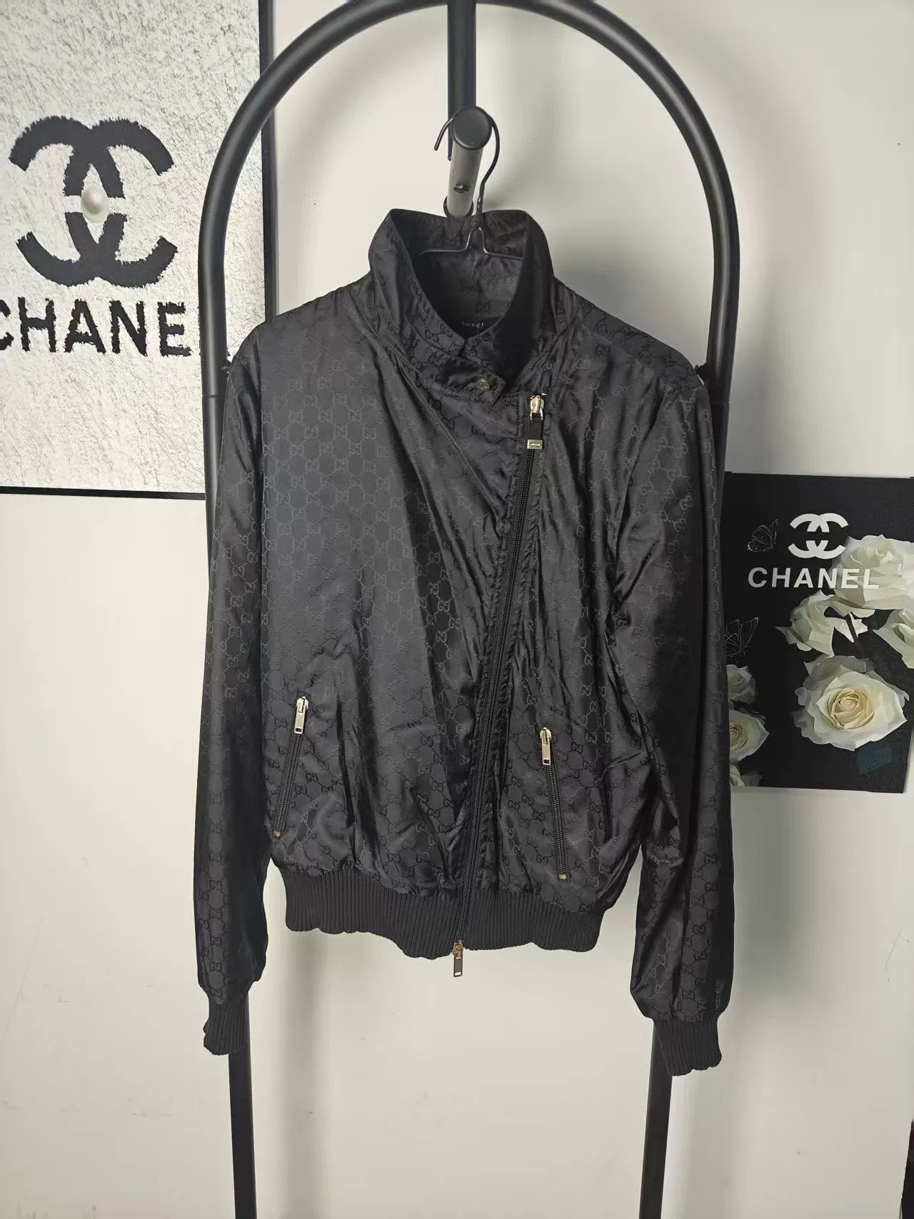 Gucci Gucci Monogram Thin Cotton Jacket Size US M / EU 48-50 / 2 - 1 Thumbnail
