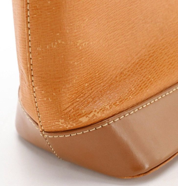 Burberry Burberry Brown Textured Leather Shoulder Bag Logo Lining Size ONE SIZE - 7 Thumbnail