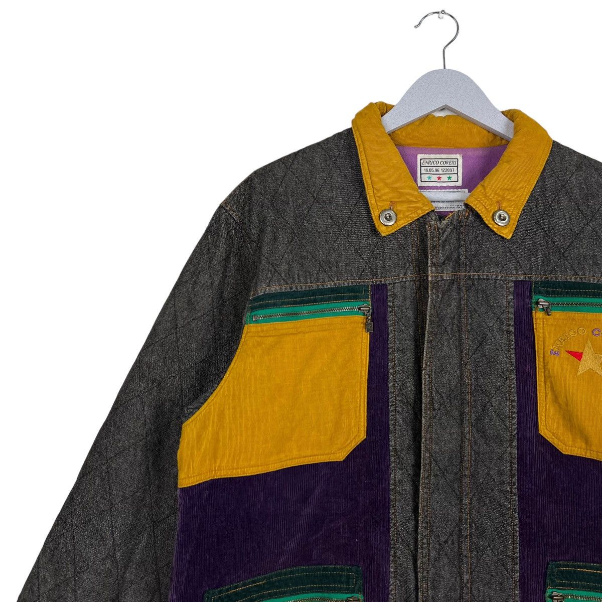 Enrico Coveri 🔥 90s ENRICO COVERI JACKET Size US XS / EU 42 / 0 - 6 Thumbnail