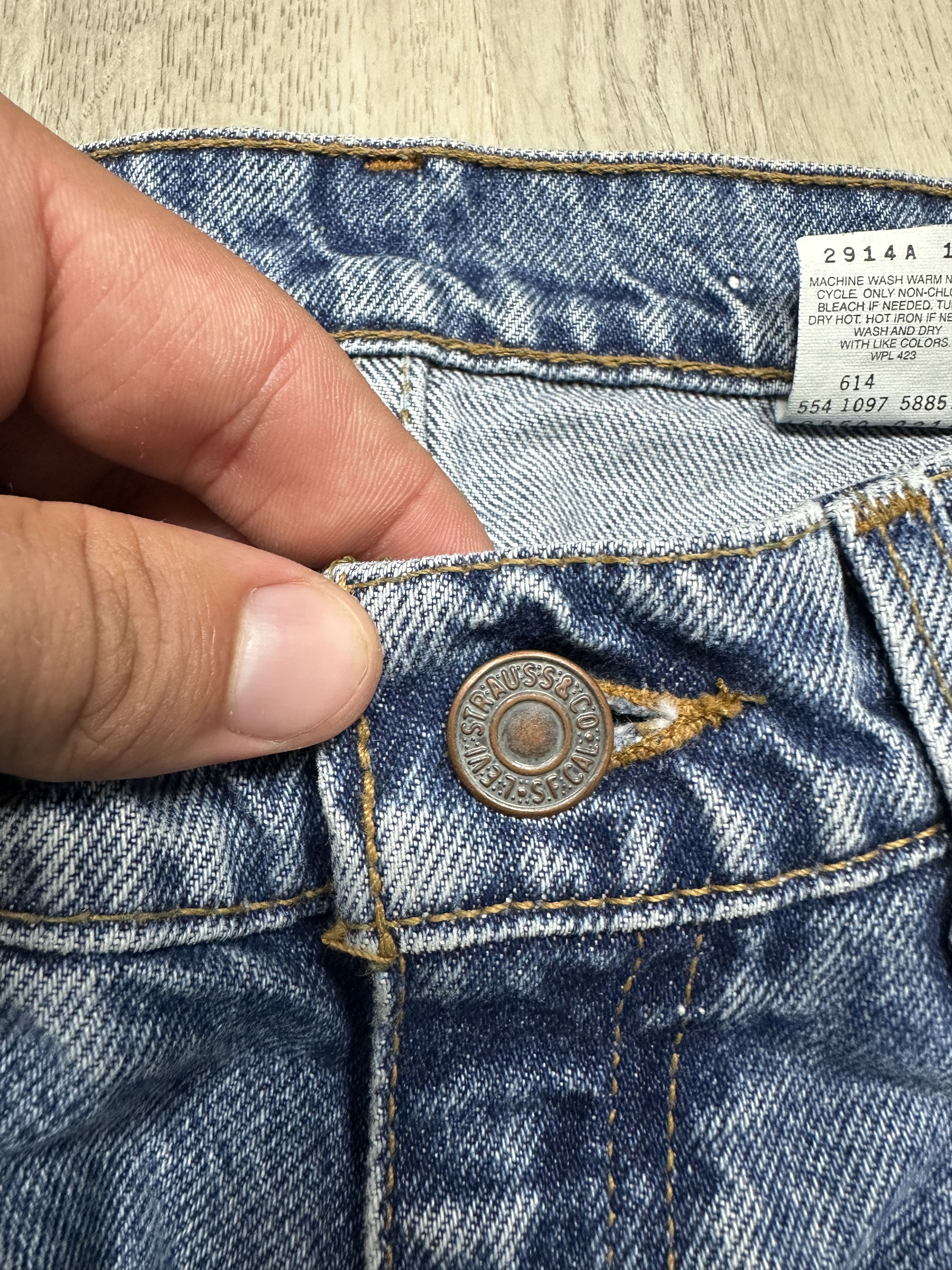 Levi's Levi's 550 Husky Relaxed Fit Denim Pants Jeans Size 31 x 27 Size US 31 - 7 Thumbnail