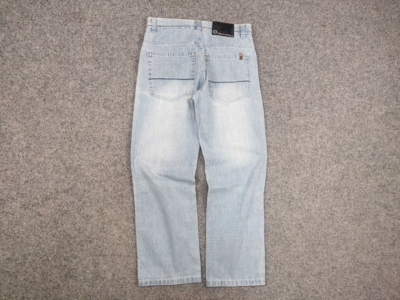 Southpole Vintage 90's Southpole washed denim Baggy Jeans Y2K Punk Size US 32 / EU 48 - 9 Thumbnail