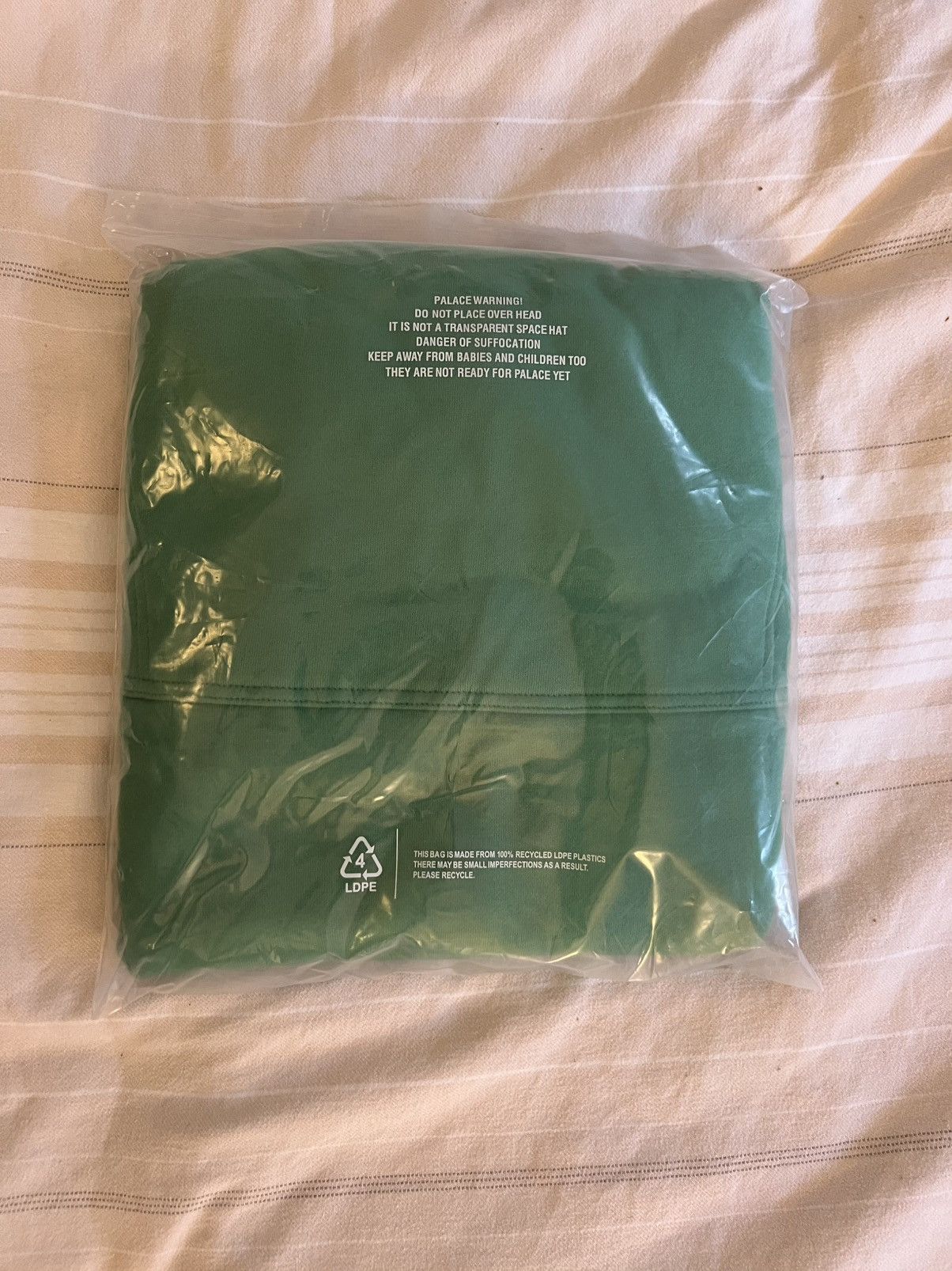 Palace Palace 3P Fade Hood Sweet Pea Green Brushed Fleece Hoodie XL Size US XL / EU 56 / 4 - 6 Thumbnail