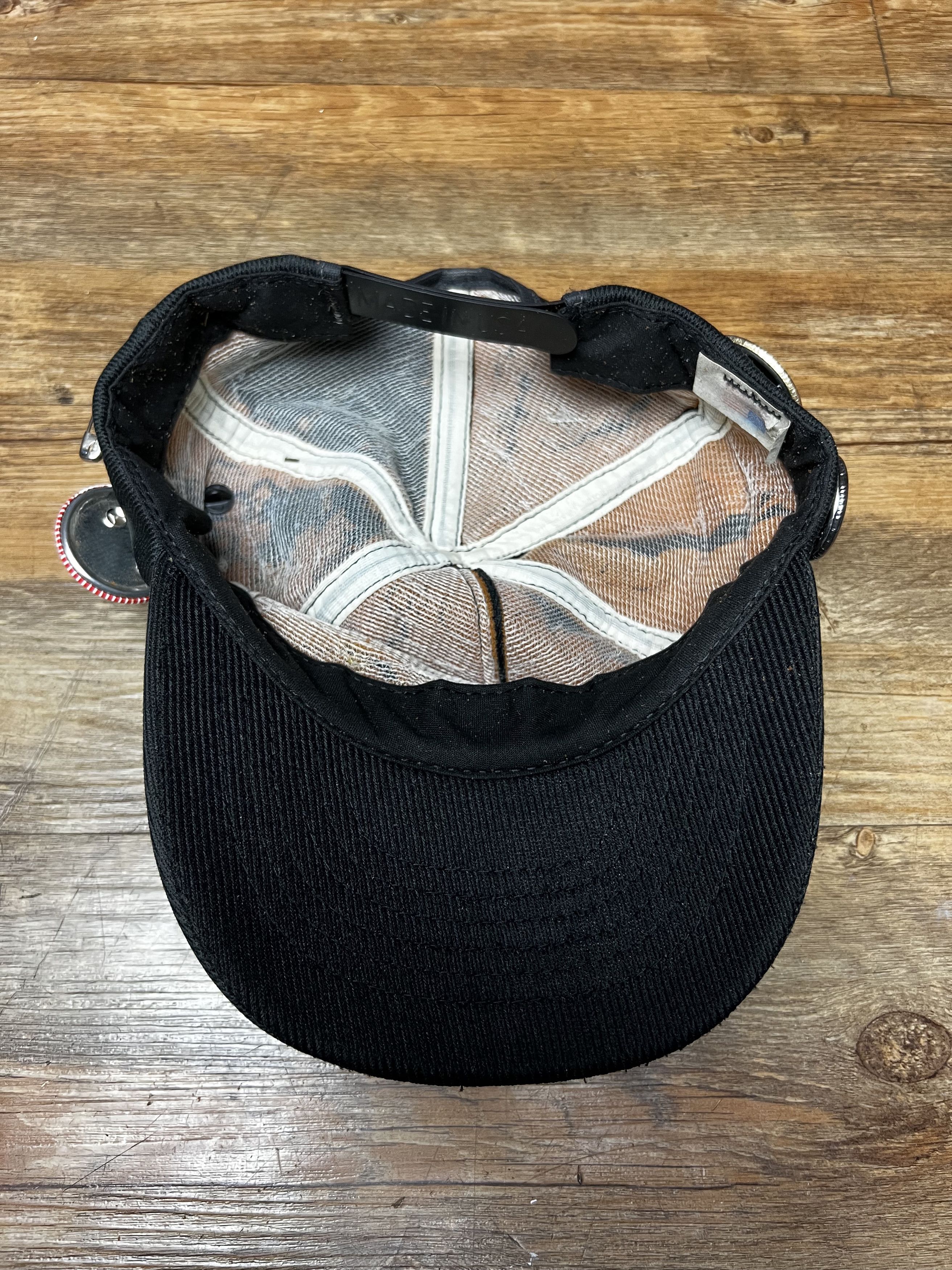 Vintage Vintage Rockford Blacktop 1998 - 5 Panel Snapback Hat w Pins Size ONE SIZE - 5 Thumbnail