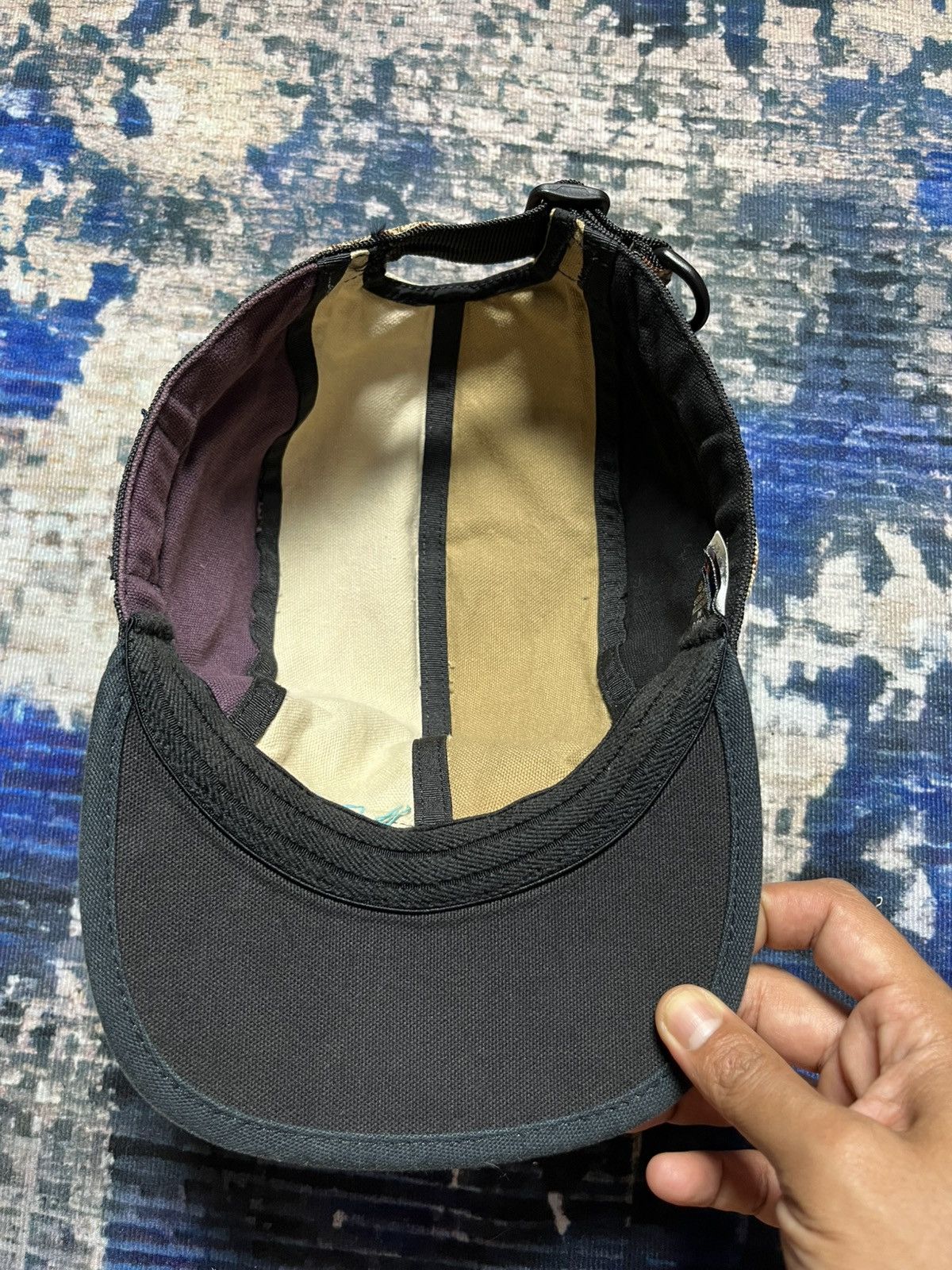 KAVU Vintage KAVU 4 Panel Multicolour Cap USA 90s Size ONE SIZE - 6 Thumbnail