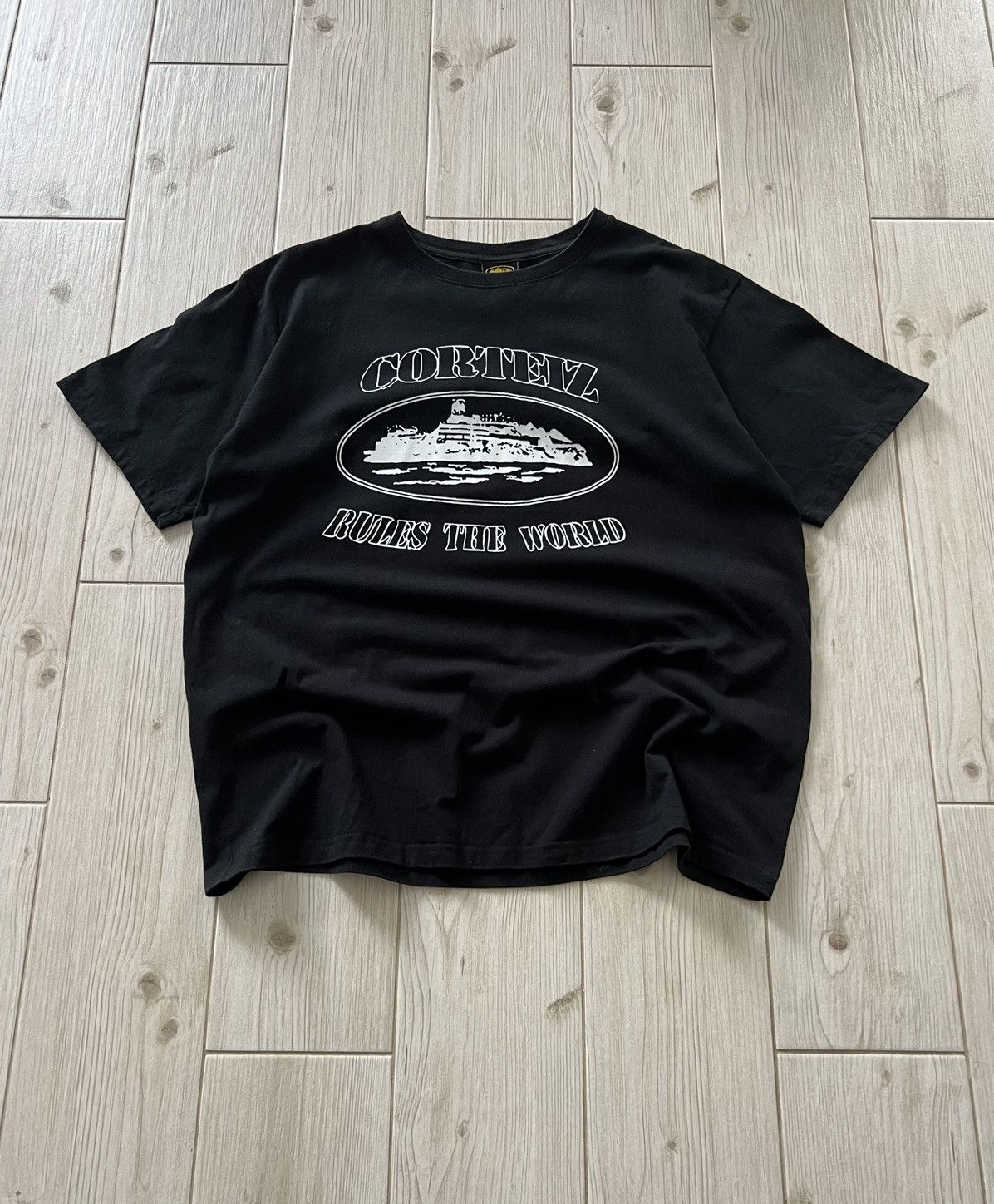 Corteiz Corteiz Black Alcatraz Math T Shirt Black Size Large Size US L / EU 52-54 / 3 - 1 Thumbnail