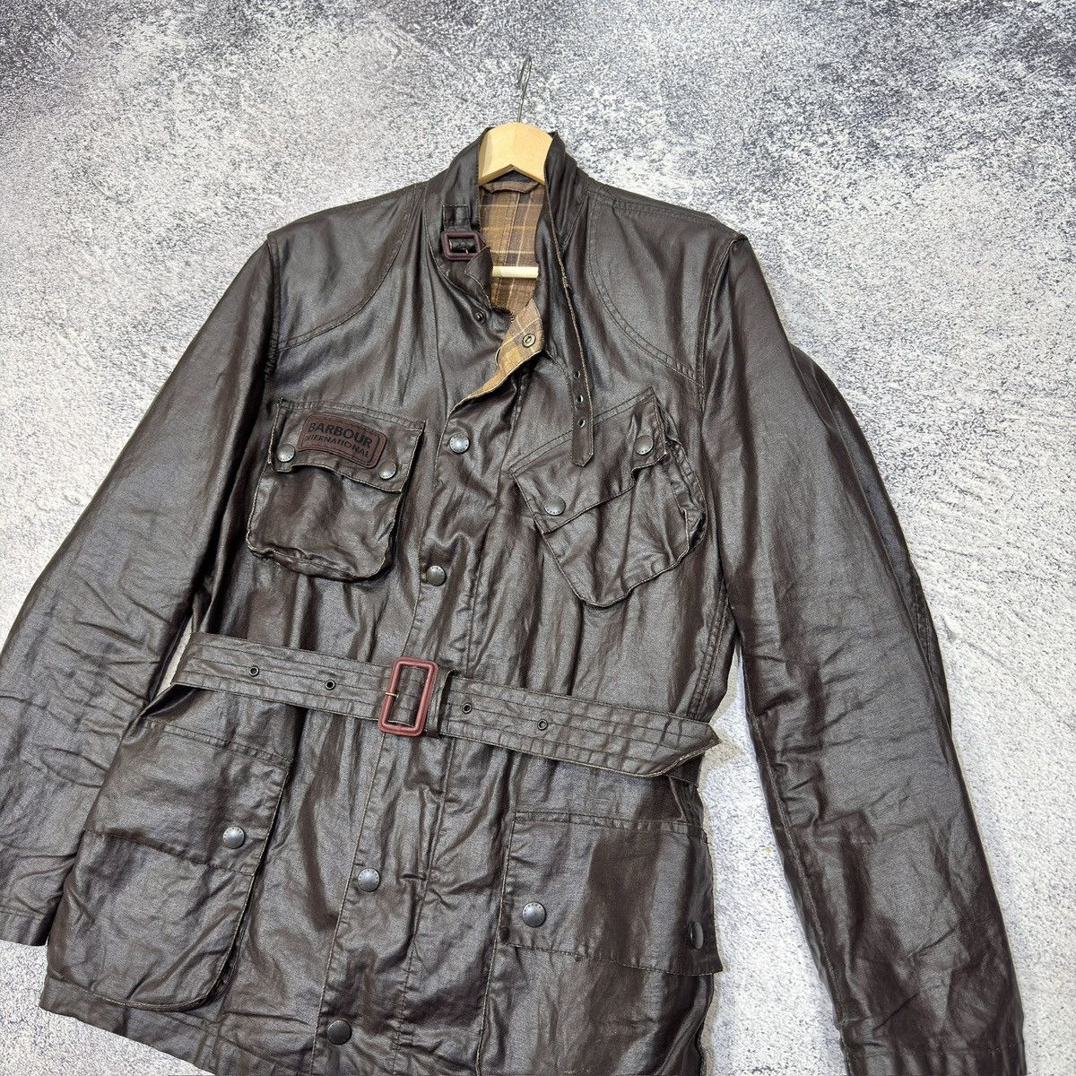 Barbour Barbour International Neander Brown M size Size US M / EU 48-50 / 2 - 3 Thumbnail