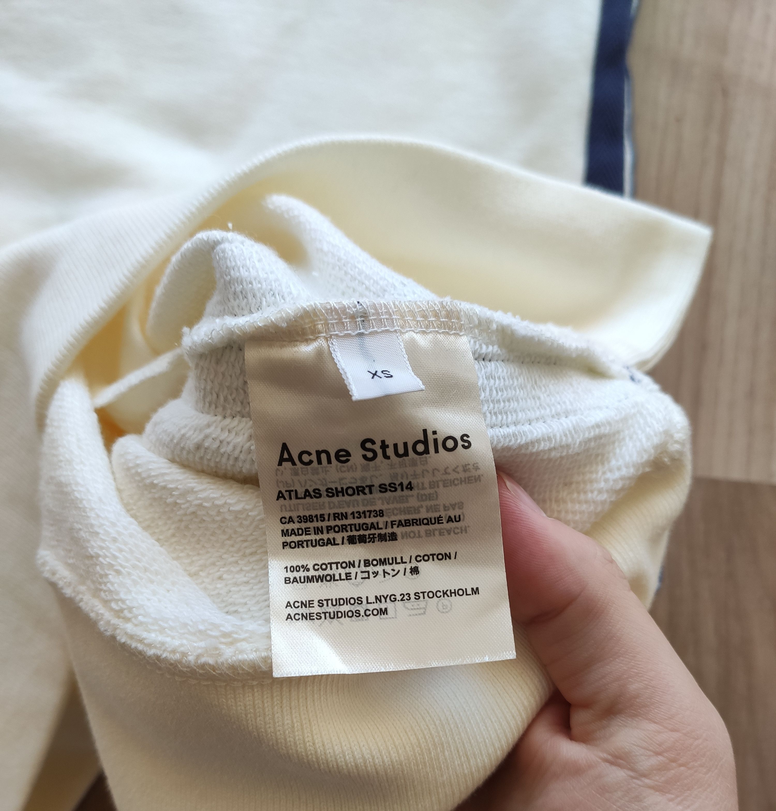 Acne Studios × Designer Acne Studios Atlas Short SS14 dress ecru women basic Size S / US 4 / IT 40 - 6 Thumbnail