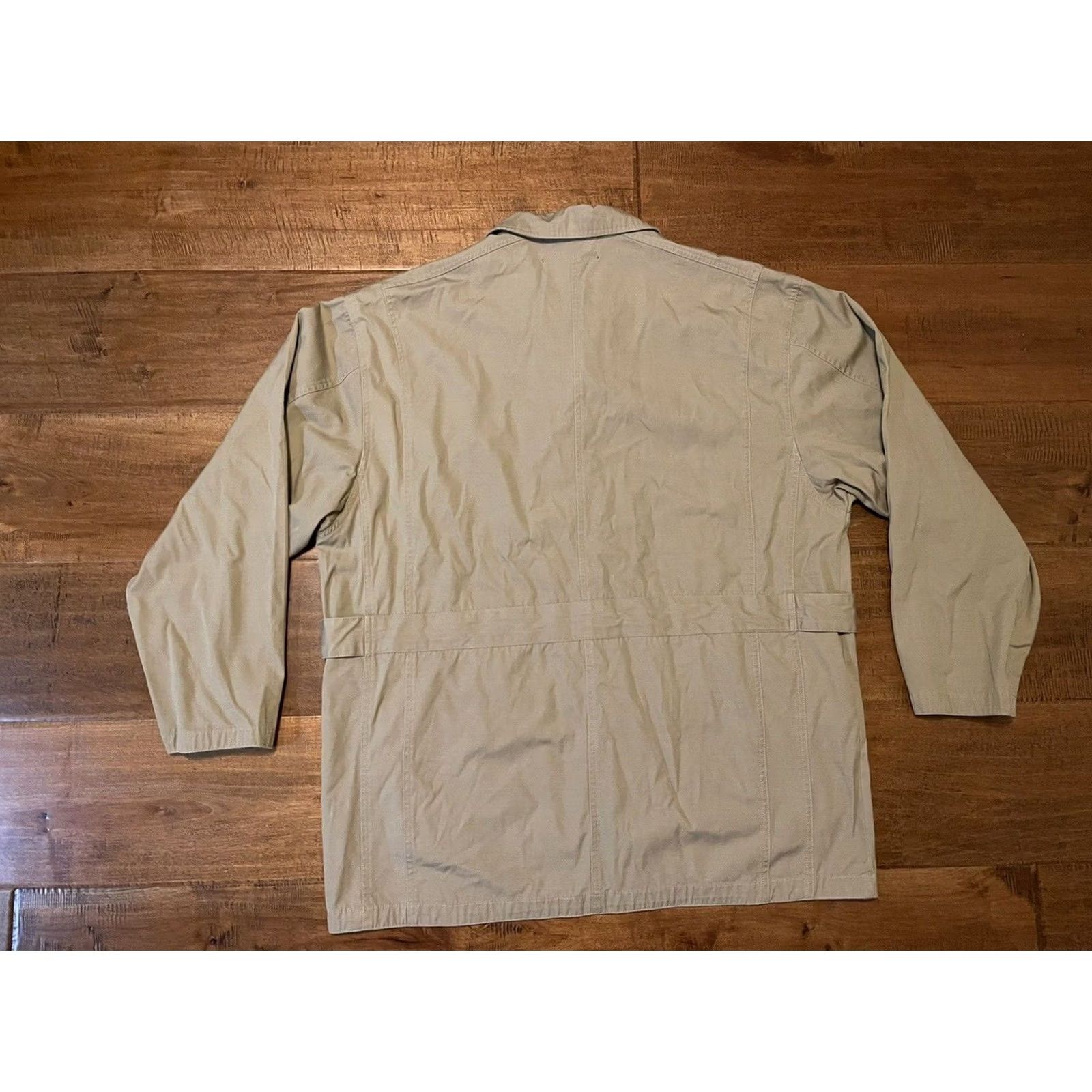 Vintage VINTAGE Sierra Trading Post Beige Khaki Barn Chore Field Utility Jacket Mens XLarge Size US XL / EU 56 / 4 - 5 Thumbnail