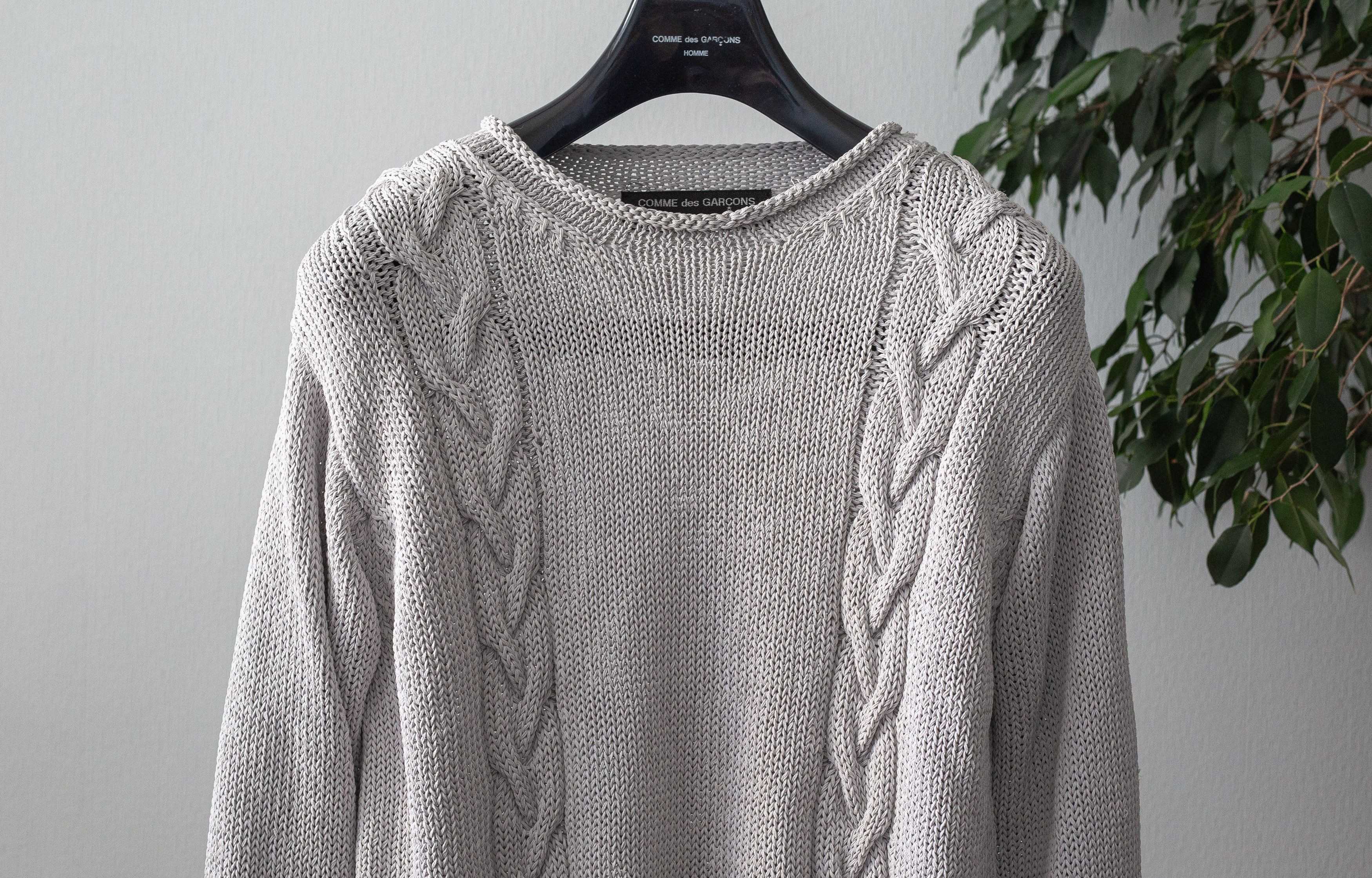Comme des Garcons Homme Plus 1994SS acrylic knit Size US S / EU 44-46 / 1 - 3 Thumbnail