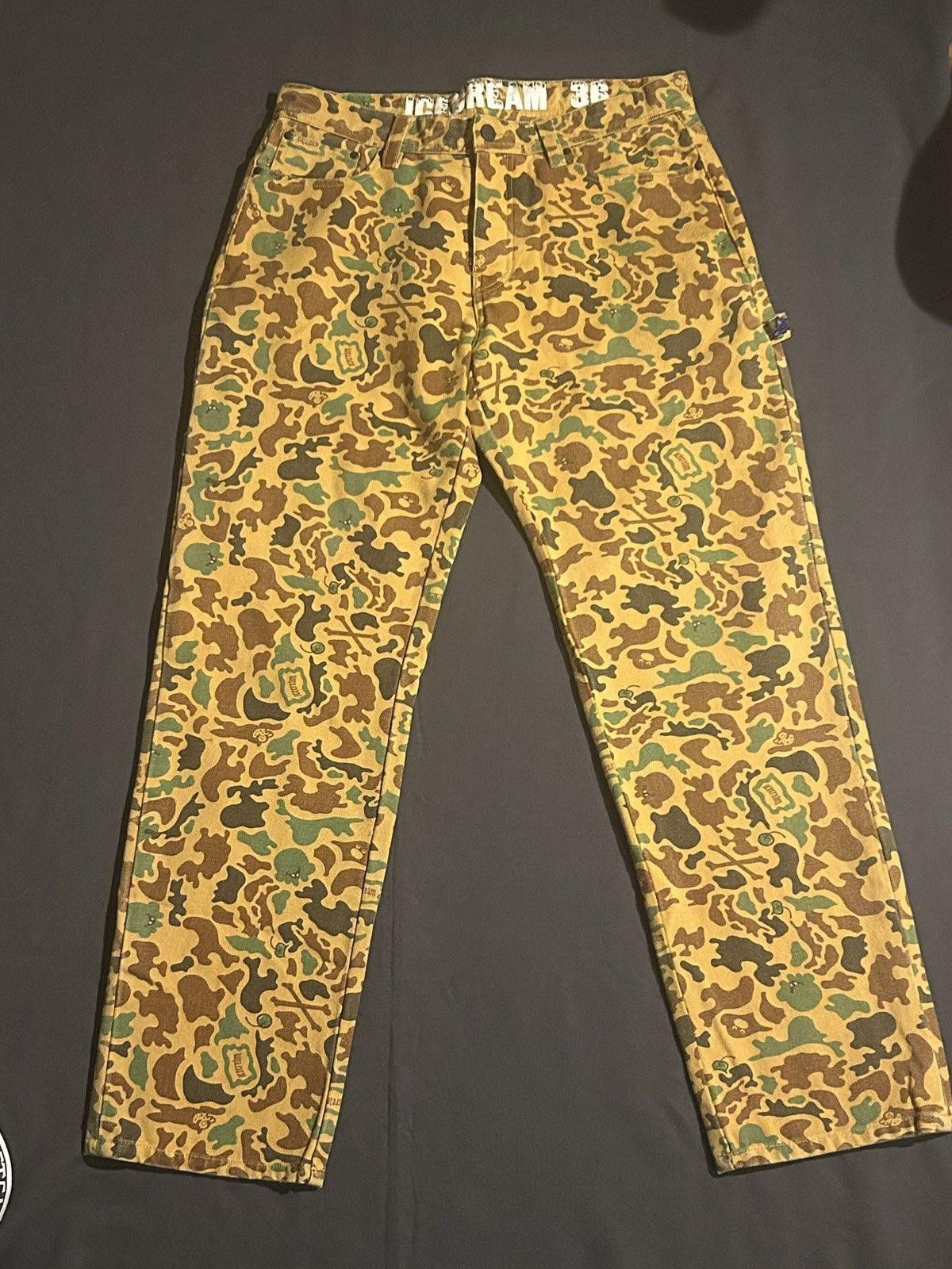 Billionaire Boys Club BILLIONAIRE BOYS CLUB CAMO CARGO PANTS Size US 36 / EU 52 - 1 Thumbnail