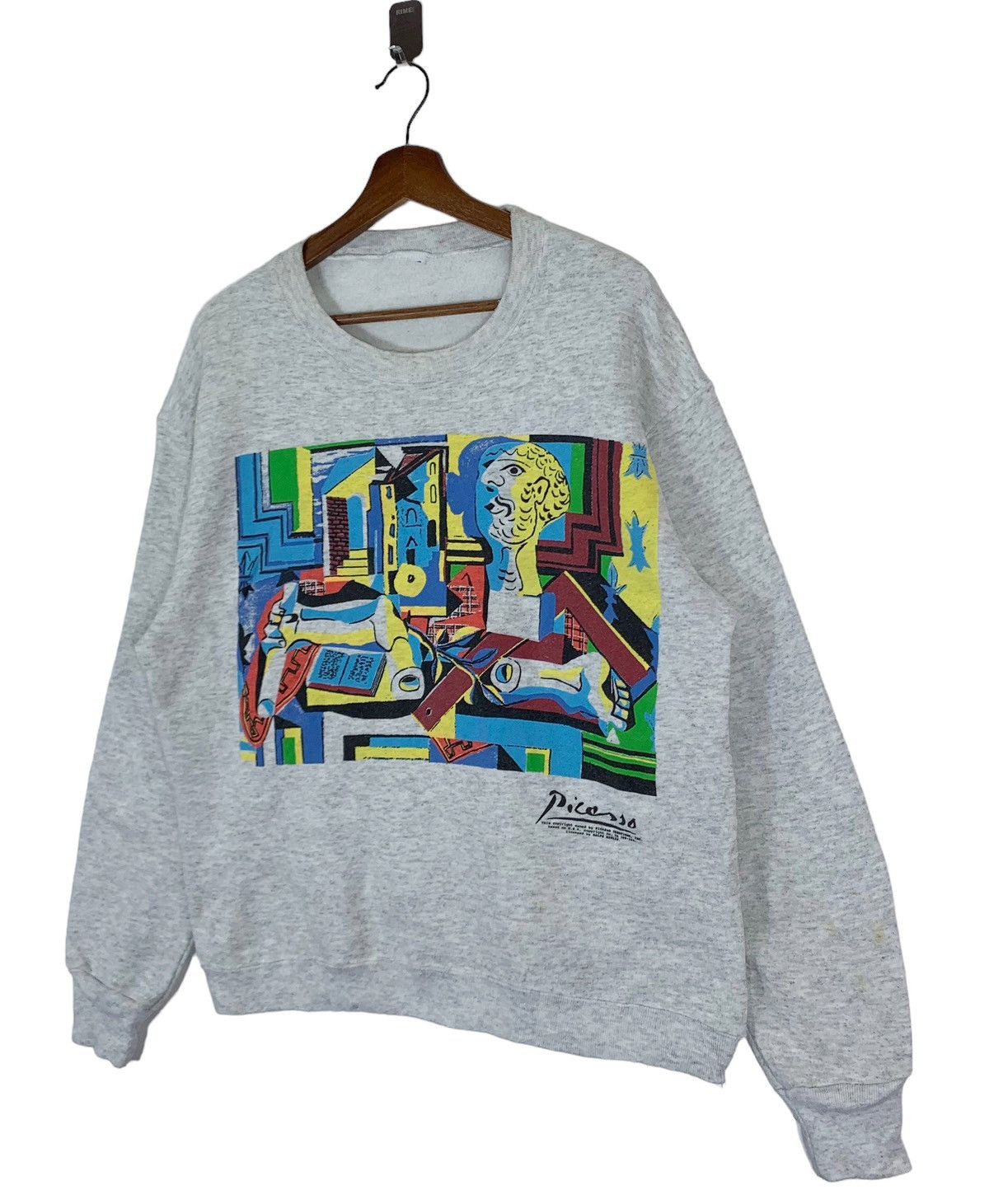 Vintage VINTAGE 90S PABLO PICASSO ART PULLOVER CREWNECK Size US M / EU 48-50 / 2 - 4 Thumbnail