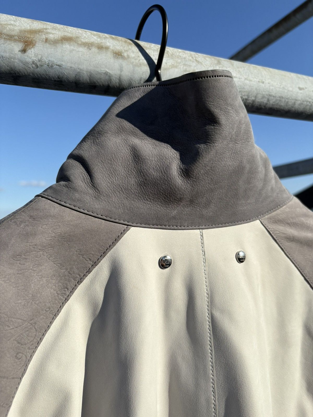 Berluti Berluti leather track jacket Size US M / EU 48-50 / 2 - 7 Thumbnail