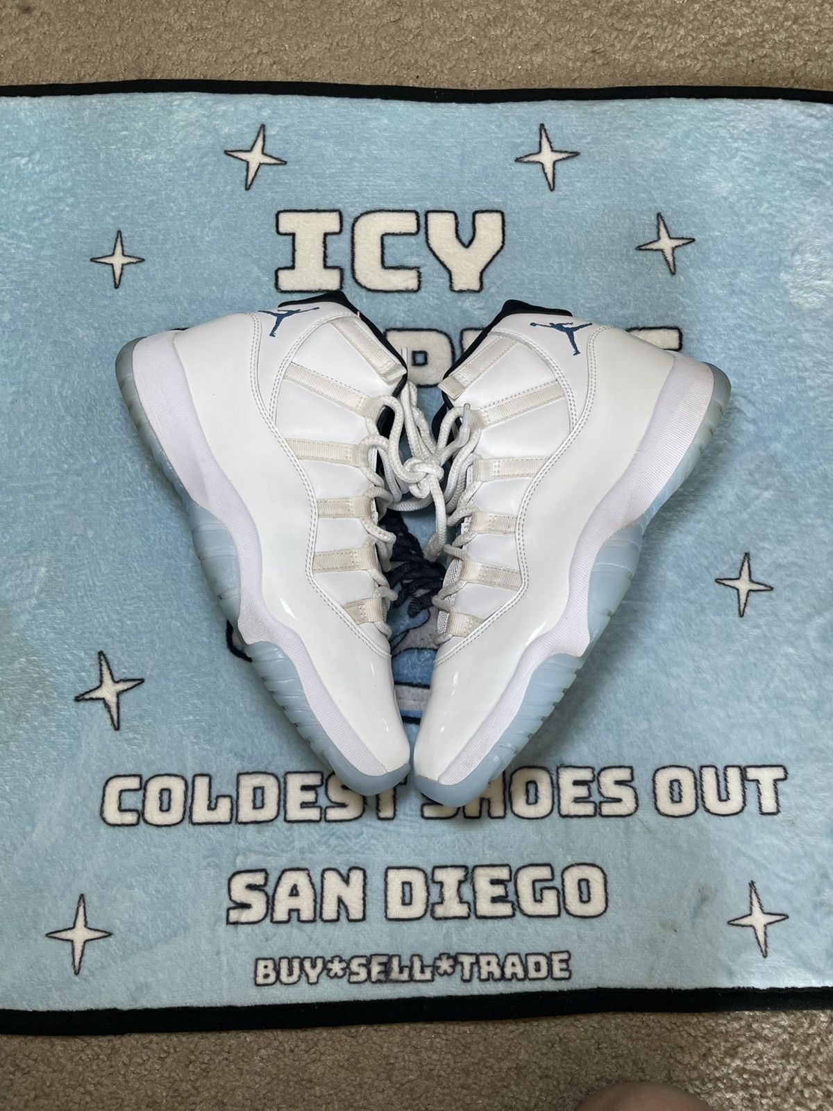 Jordan Brand Jordan 11 legend blue high size 9.5 Size US 9.5 / EU 42-43 - 1 Thumbnail