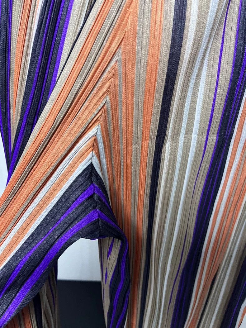 Issey Miyake Issey Miyake size:2 Striped pleated pants Size 42" / US 20 - 3 Thumbnail