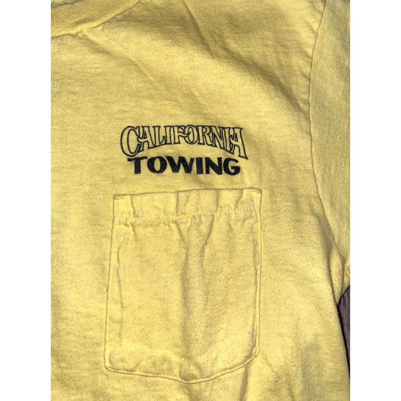 Anvil VINTAGE Anvil T-Shirt California Yellow Large Men Stitch Single Stitch Shirt US 90s? Size US L / EU 52-54 / 3 - 2 Thumbnail
