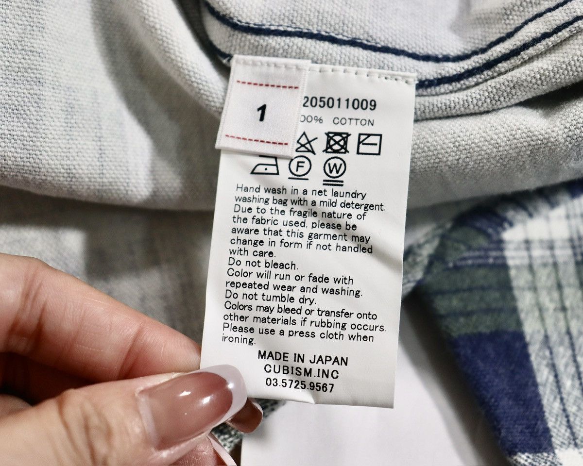 Visvim Visvim 21aw Lumber Khadi Check Dmgd Size US S / EU 44-46 / 1 - 11 Thumbnail