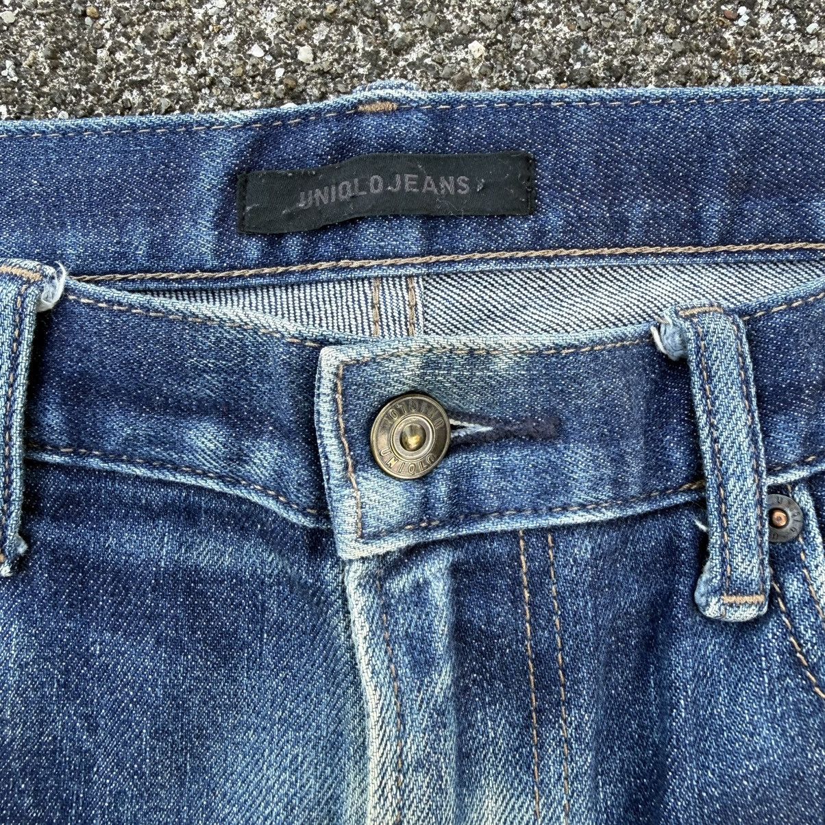 Japanese Brand VINTAGE JAPANESE DENIM MUD WASHED RIPPEP JEAN PANTS Size US 32 / EU 48 - 7 Thumbnail