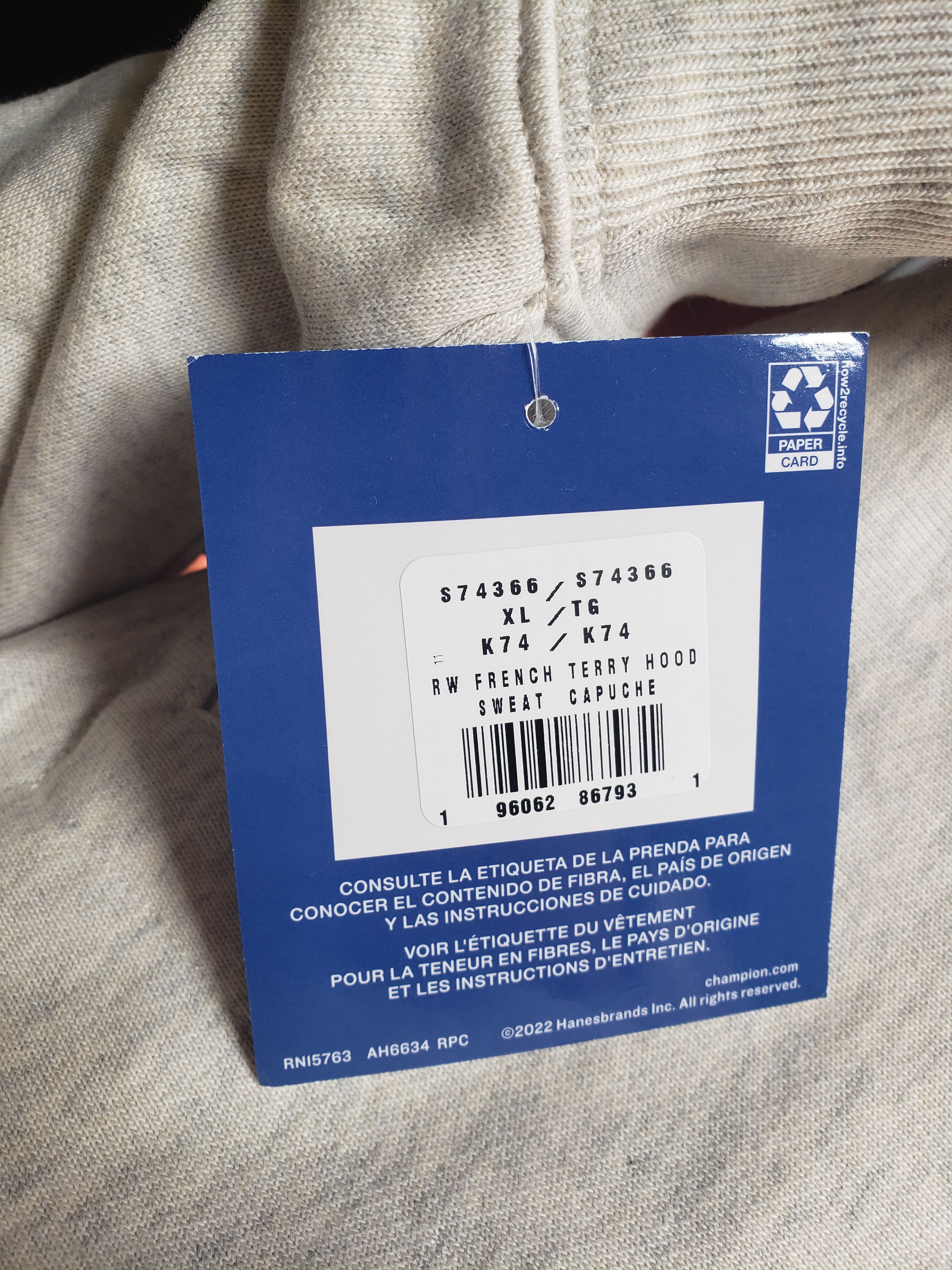 Champion Reverse Weave Script Logo Hoodie XL Size US XL / EU 56 / 4 - 8 Thumbnail