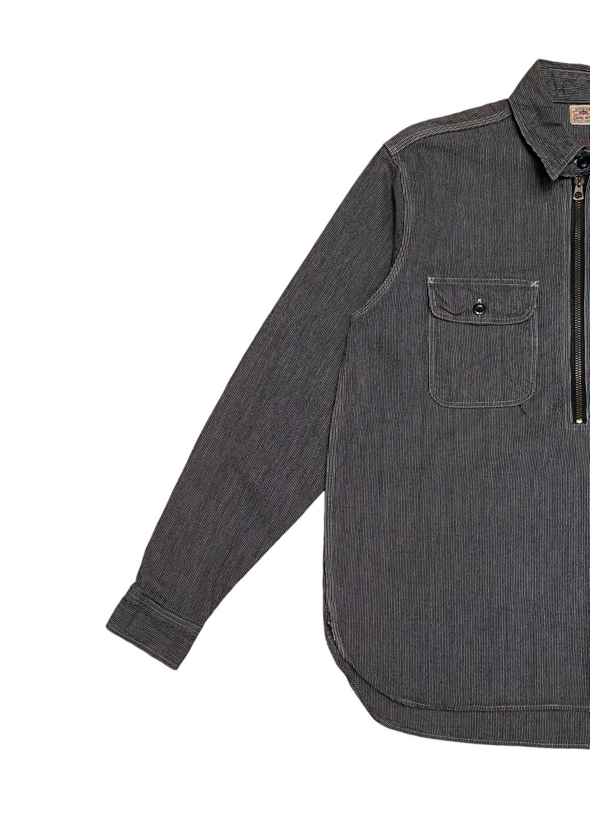 Sugar Cane Rare Design Vintage Sugar Cane Hickory Denim Pullover 1990s Size US M / EU 48-50 / 2 - 5 Thumbnail