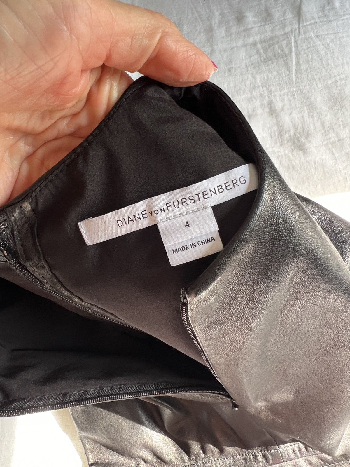 Diane von Furstenberg Diane Von Furstenberg Leather Vest Size S / US 4 / IT 40 - 2 Thumbnail