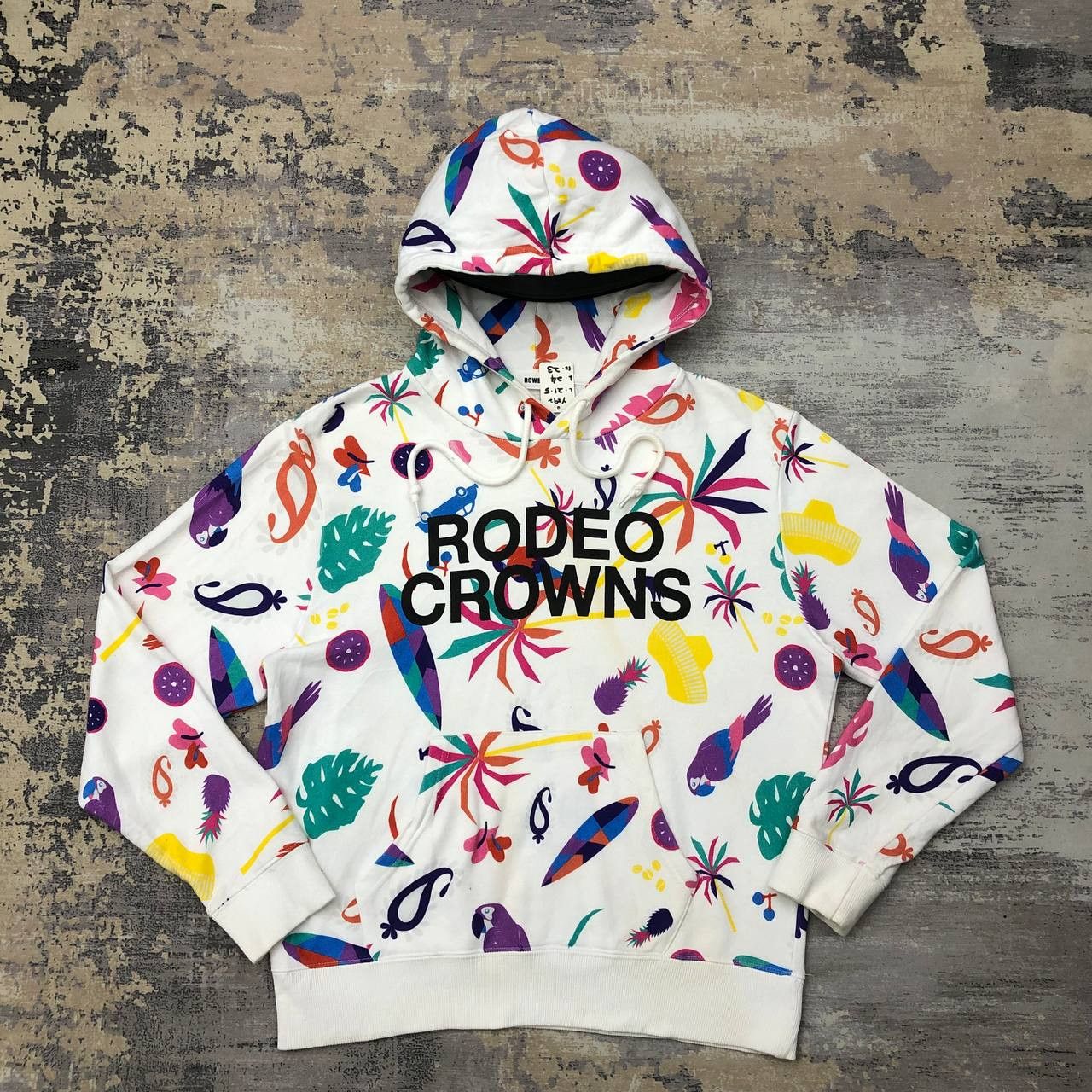 Cowboy Equipment × Japanese Brand Y292 RCWB X RODEO CROWNS FULL PRINT HOODIE Size US S / EU 44-46 / 1 - 3 Thumbnail