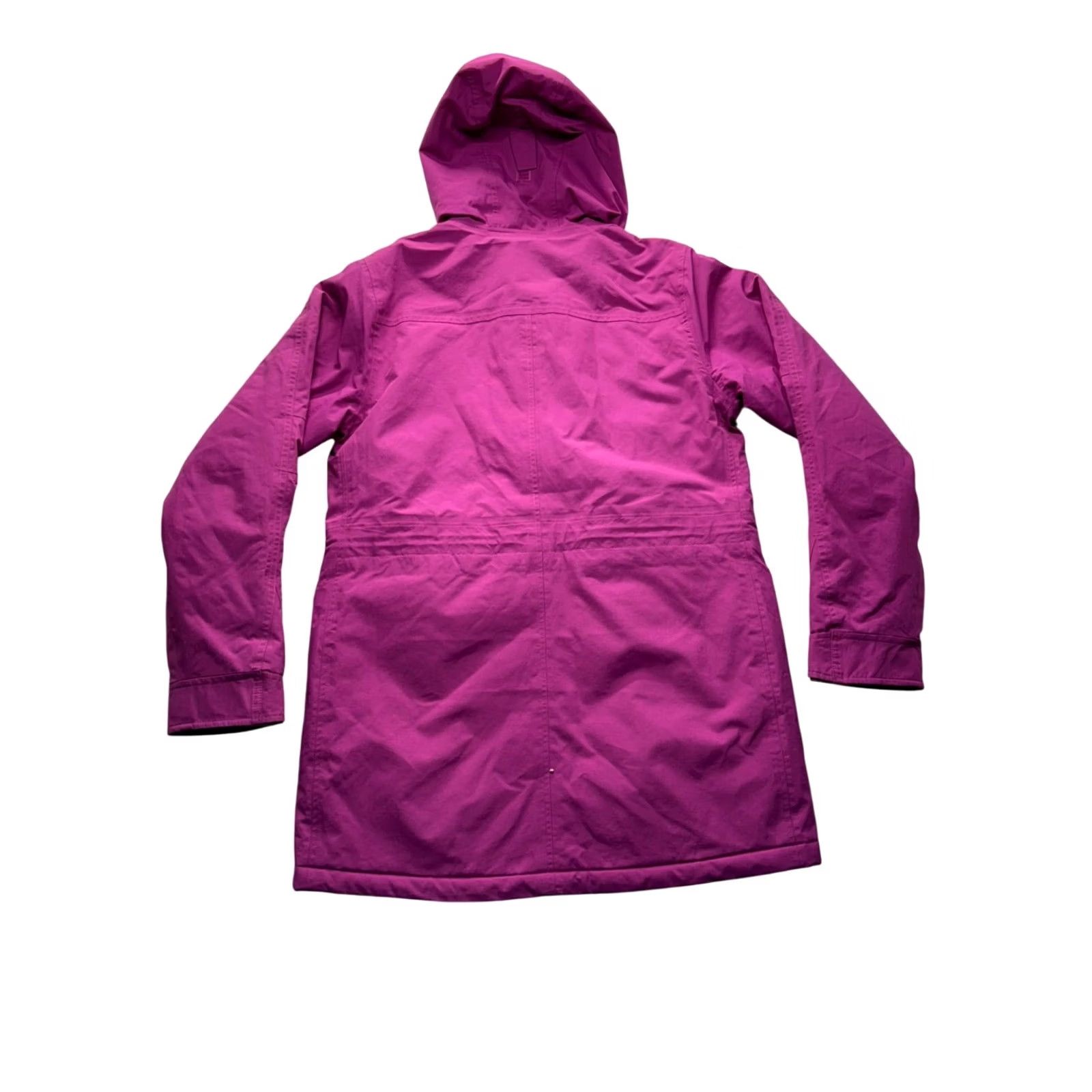 Lands' End Womens Lands' End Hooded Winter Parka S Women's Fuchsia Jacket Parka Hooded Winter Lands' End NEW WITH TAGS Size S / US 4 / IT 40 - 2 Thumbnail