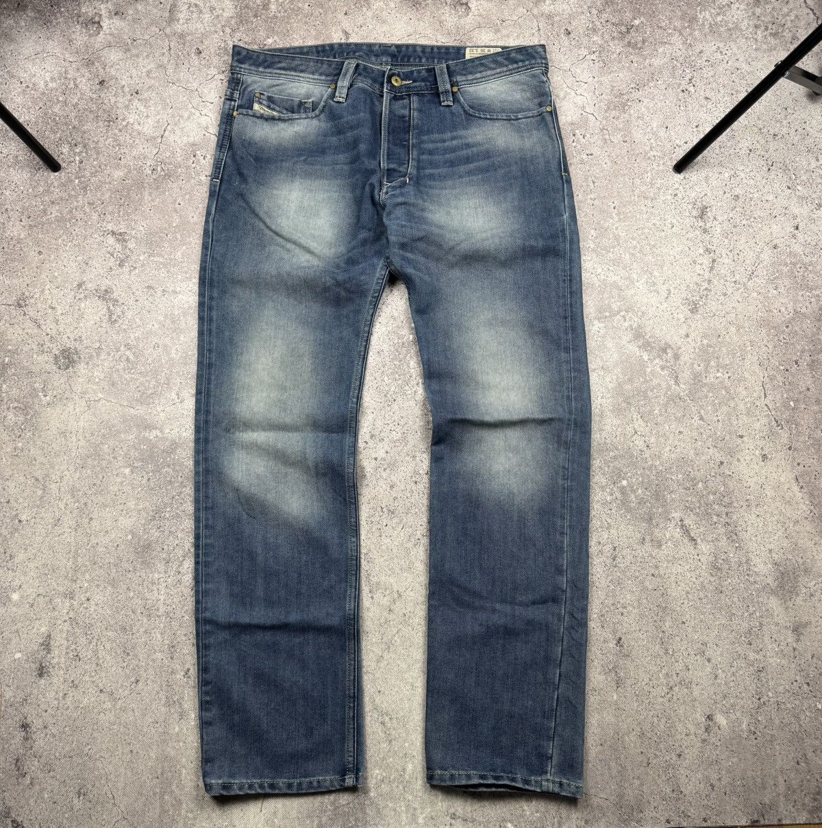 Diesel Vintage Diesel Jeans Flared Wide Japanese Y2K Faded Distress Size US 36 / EU 52 - 4 Thumbnail