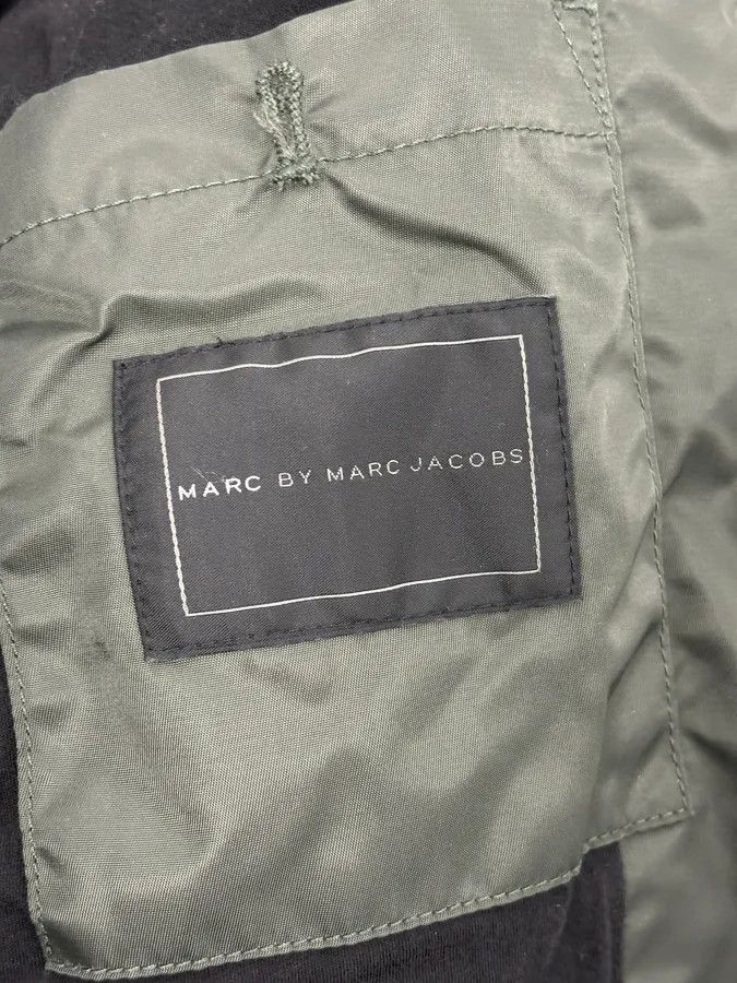 Marc Jacobs 2010s Marc Jacobs Olive Quilted Nylon Bomber Jacket Size US M / EU 48-50 / 2 - 10 Thumbnail